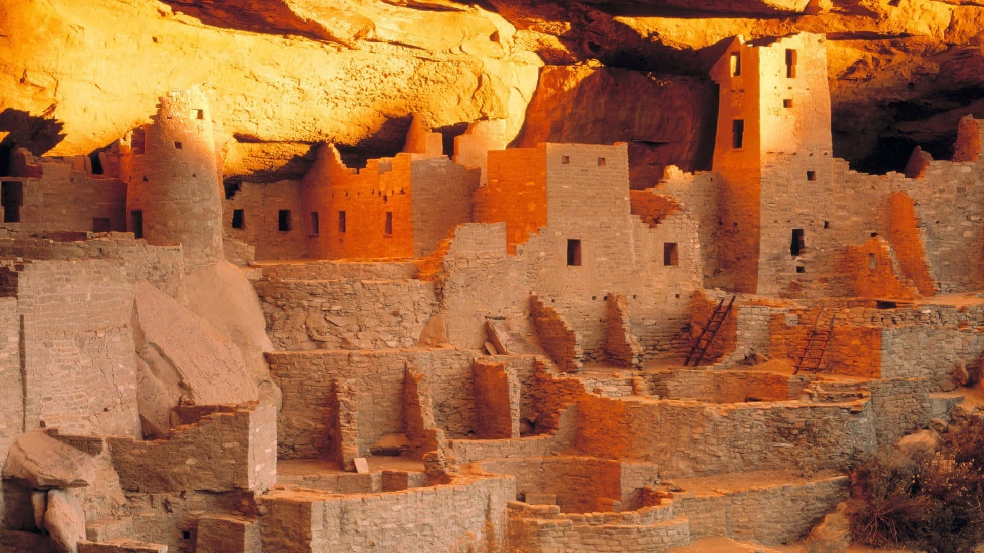 Cliff Palace Mesa Verde National Park Rising Sun