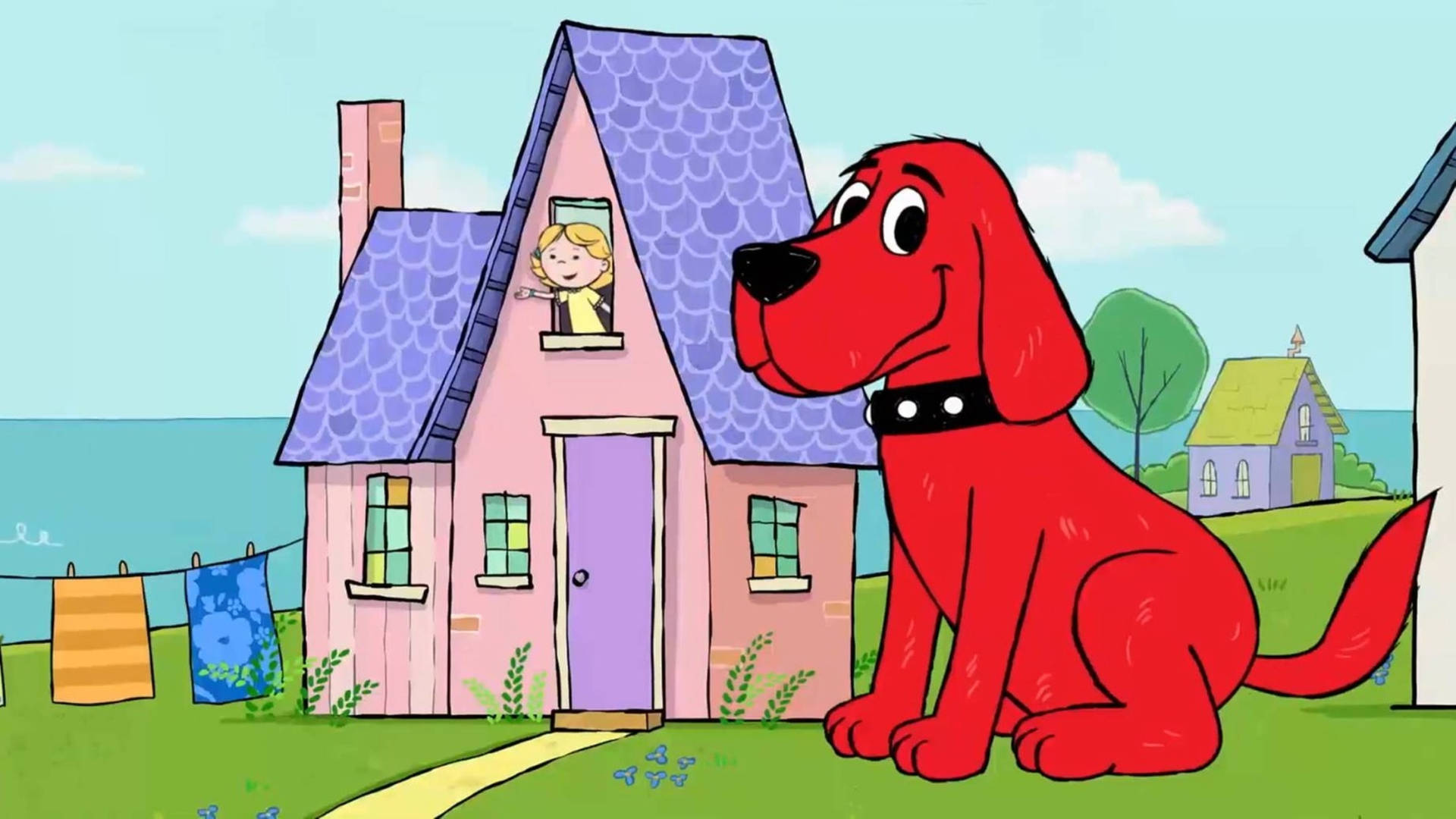 Clifford The Big Red Dog Small House Background