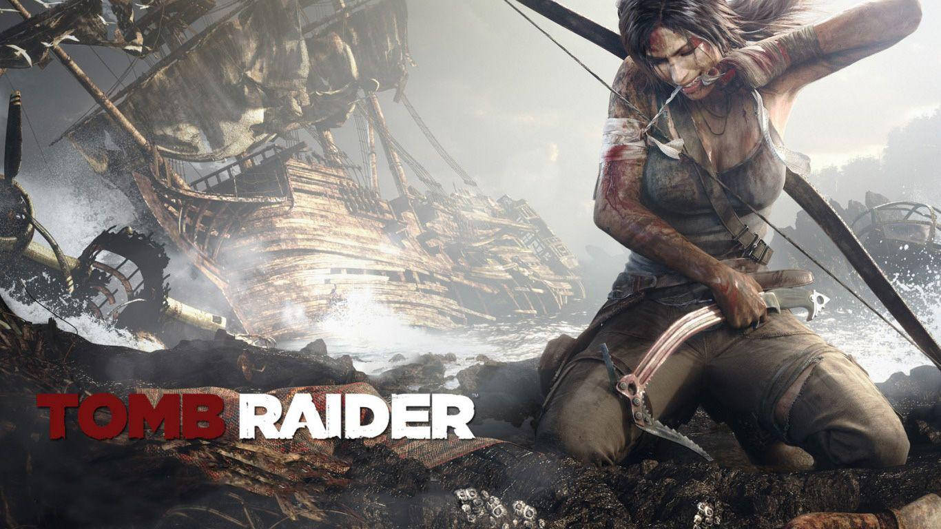 Climb Higher And Explore Further In The World Of Tomb Raider Background