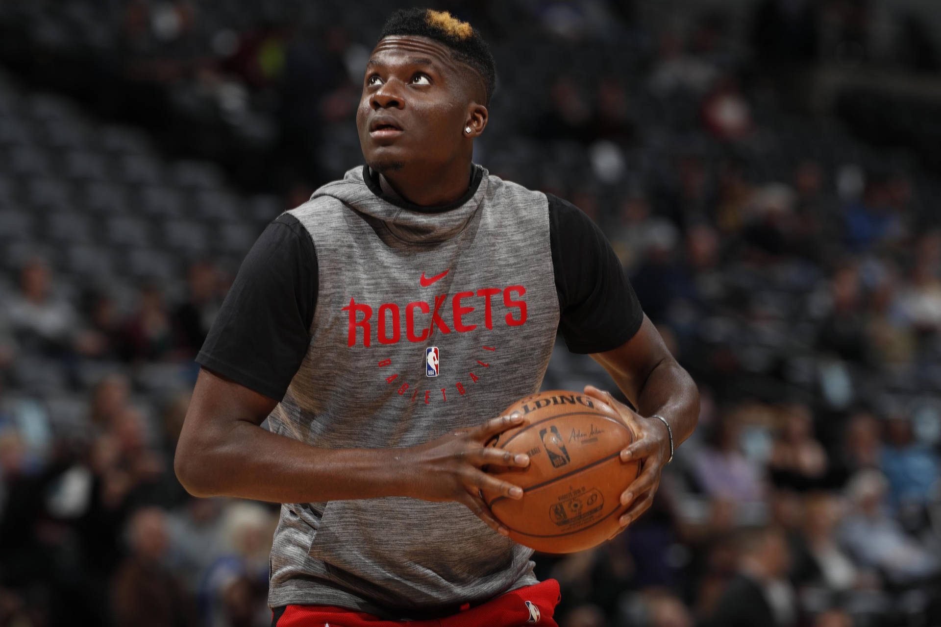 Clint Capela Aims For The Ring