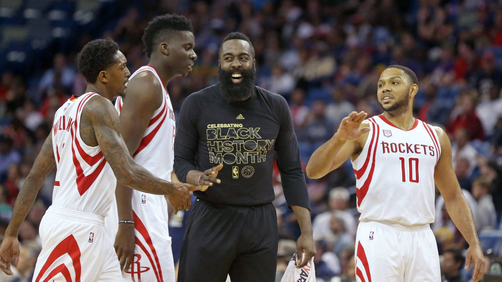 Clint Capela And Other Rockets Players