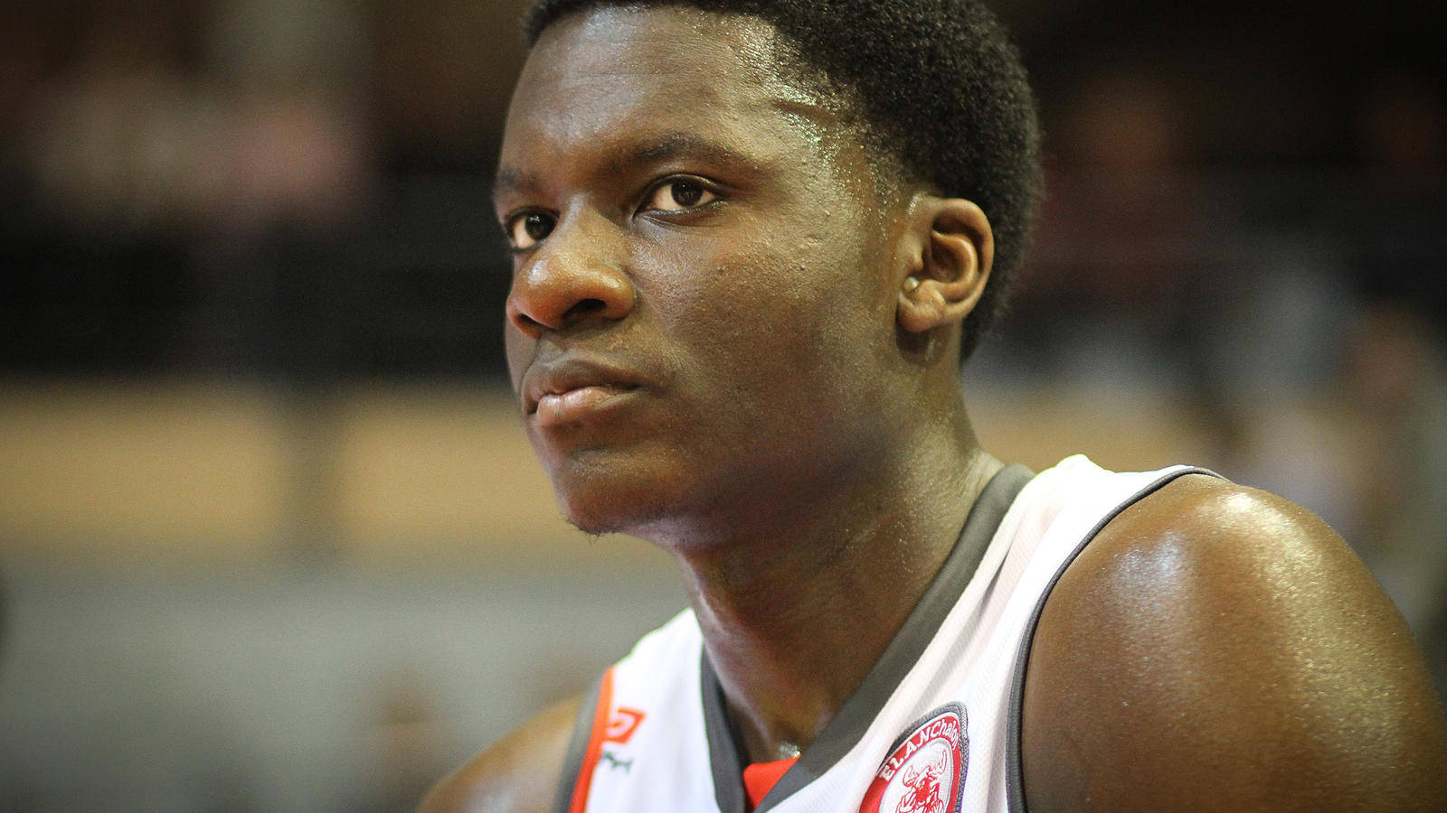Clint Capela On Clean-cut Hairstyle Background