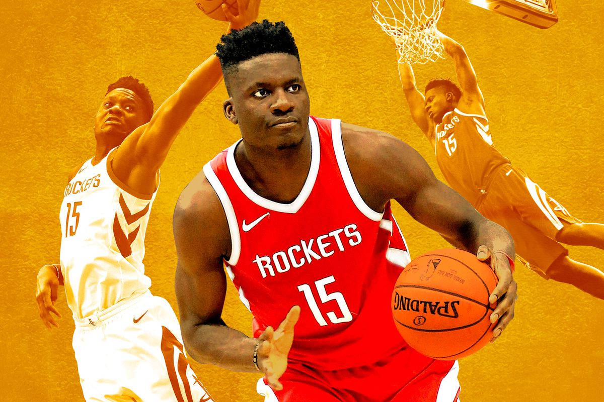 Clint Capela On His Dunk Moves Background