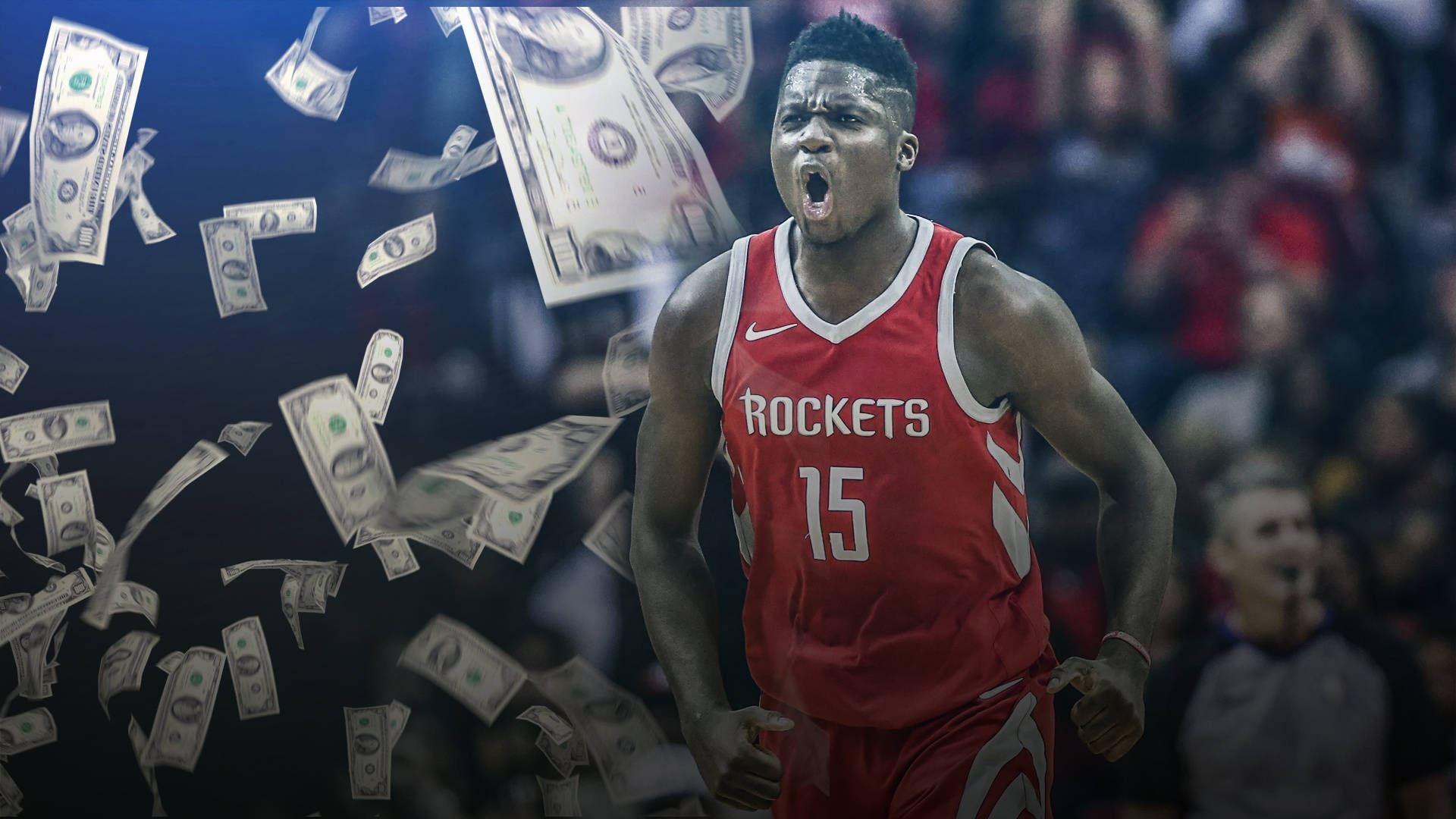 Clint Capela Roars For Dollars