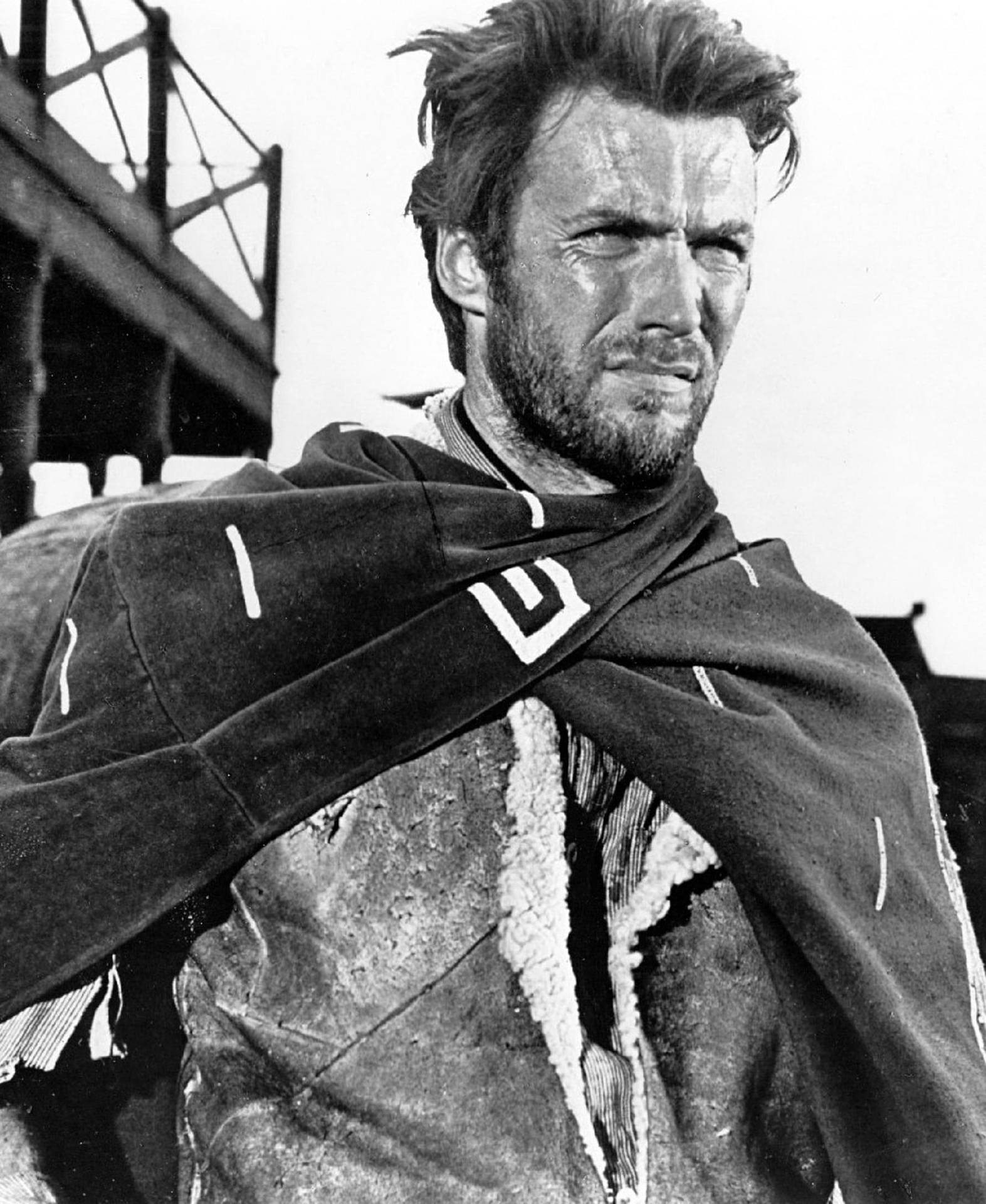 Clint Eastwood Fistful Of Dollars Signature Poster Background