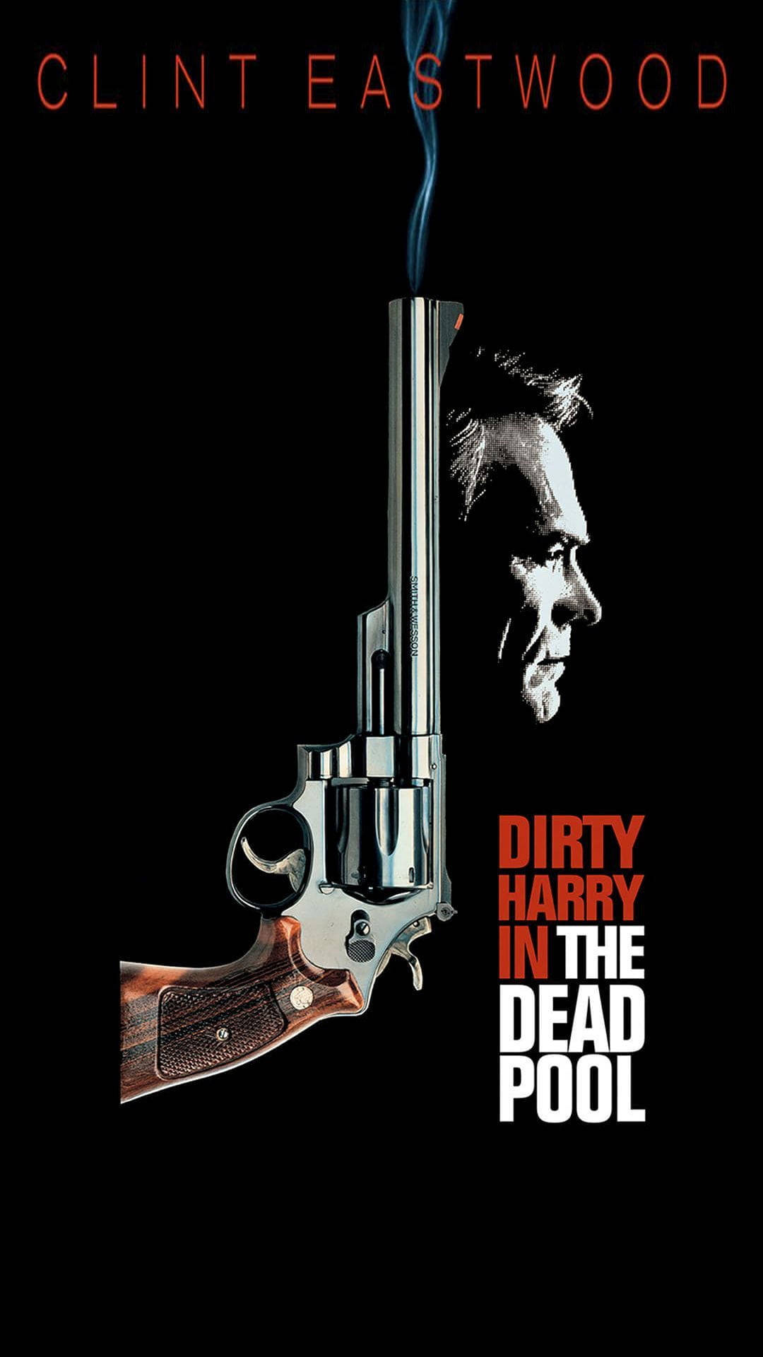 Clint Eastwood Gun Poster Dirty Harry Background