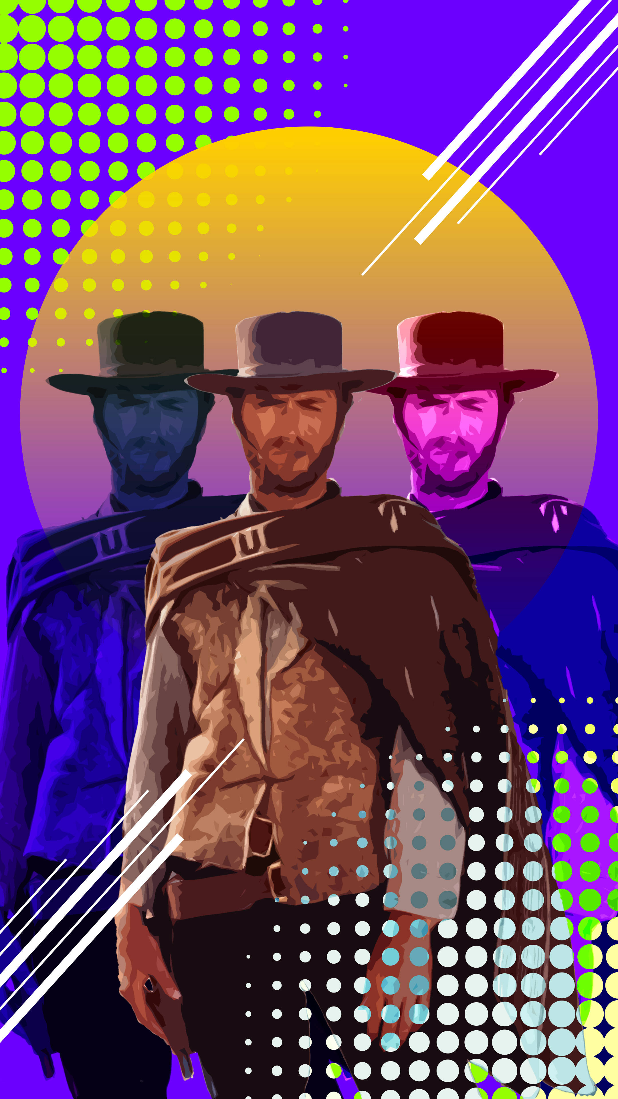 Clint Western Aesthetic Background