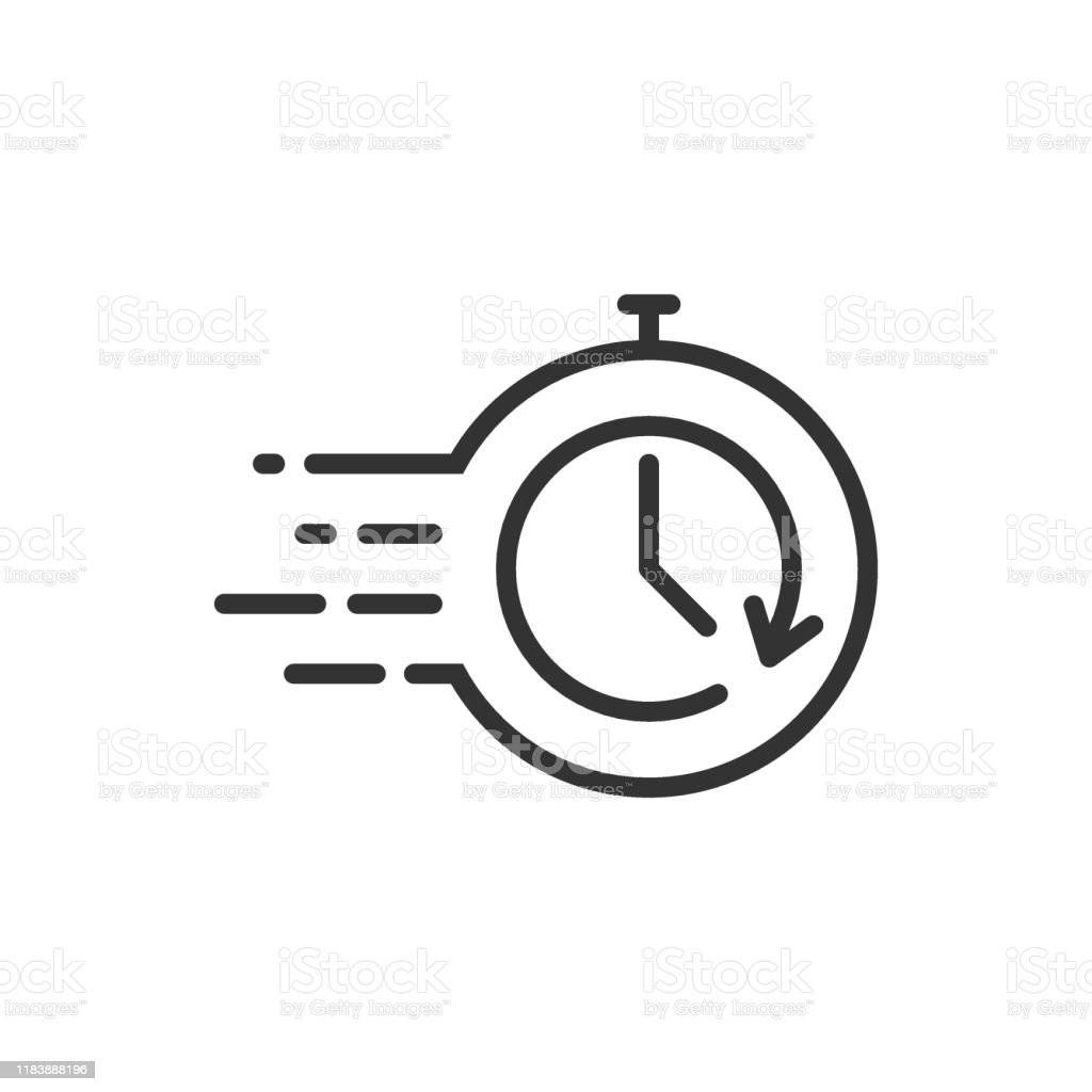 Clock Ticking Fast Background