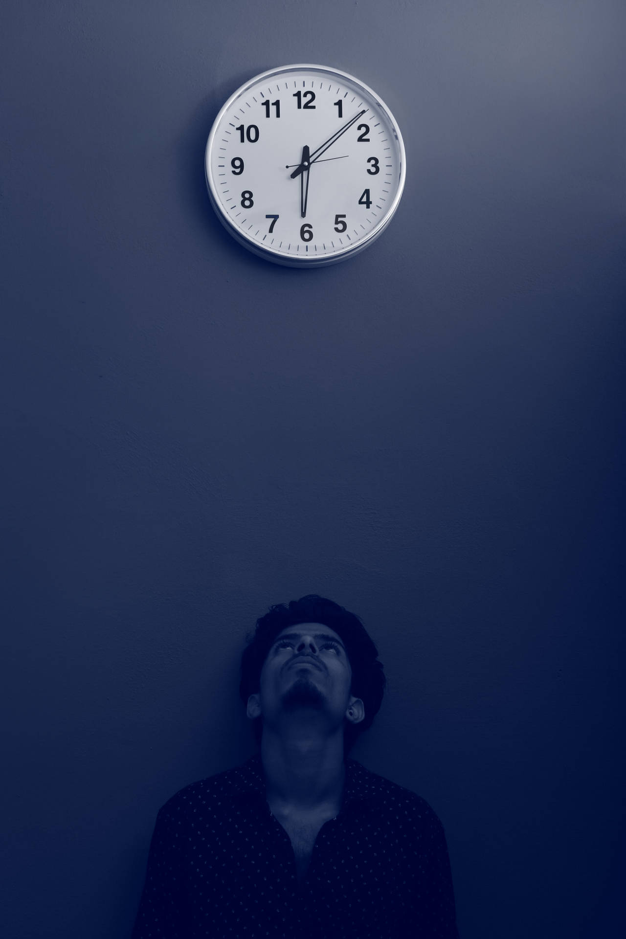 Clock With A Lonely Man