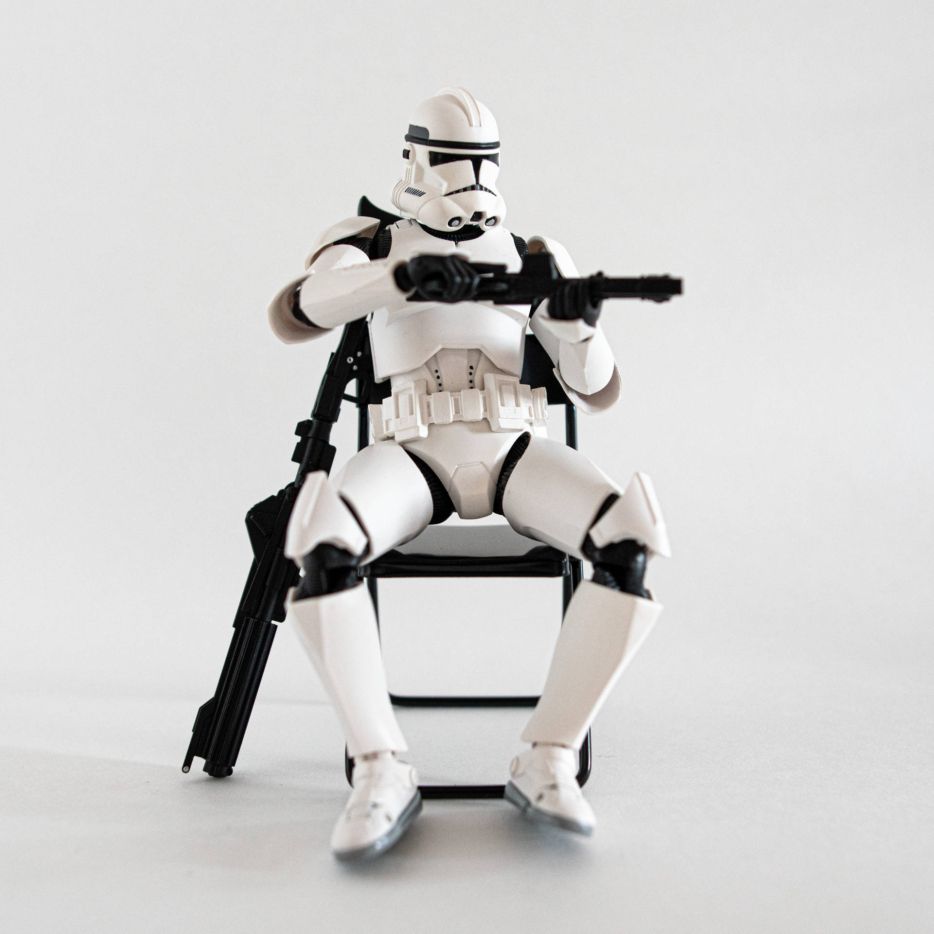 Clone Trooper Action Figure Background