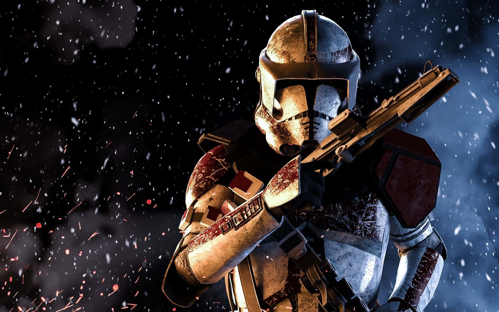 Clone Wars Gun Trooper Background