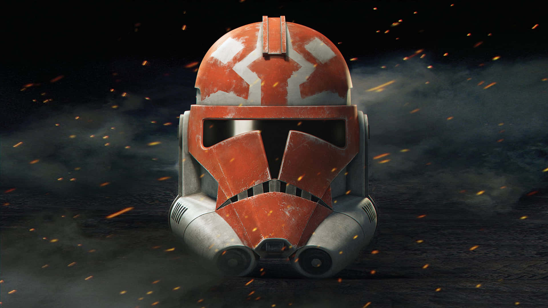 Clone Wars Orange Helmet