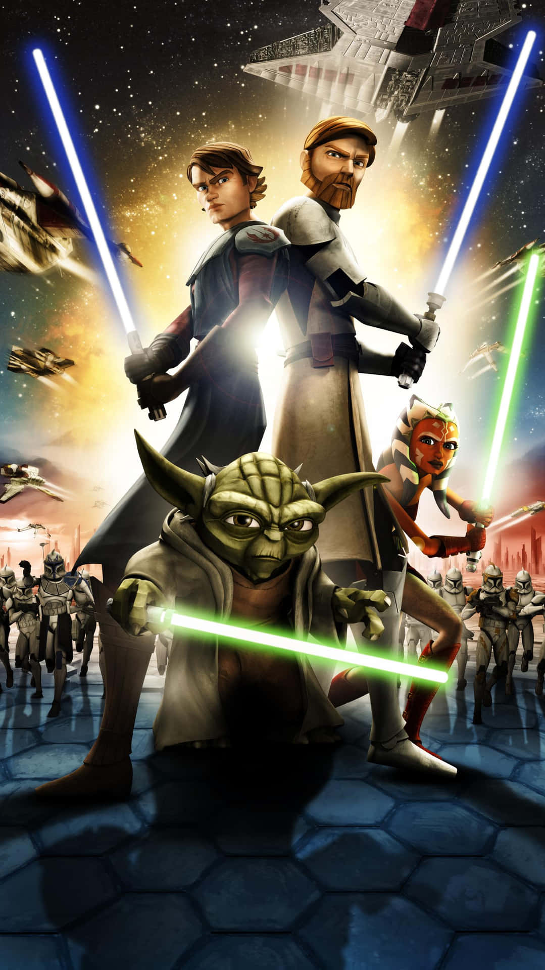 Clone Wars Tv Series Poster