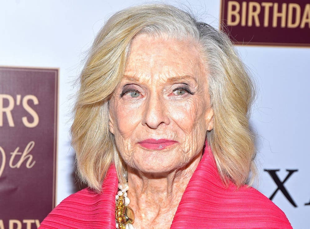 Cloris Leachman Ed Asner's 90th Birthday