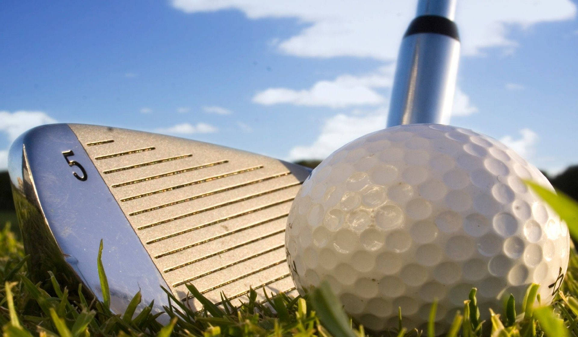 Close-up Ball Club Golfing Desktop