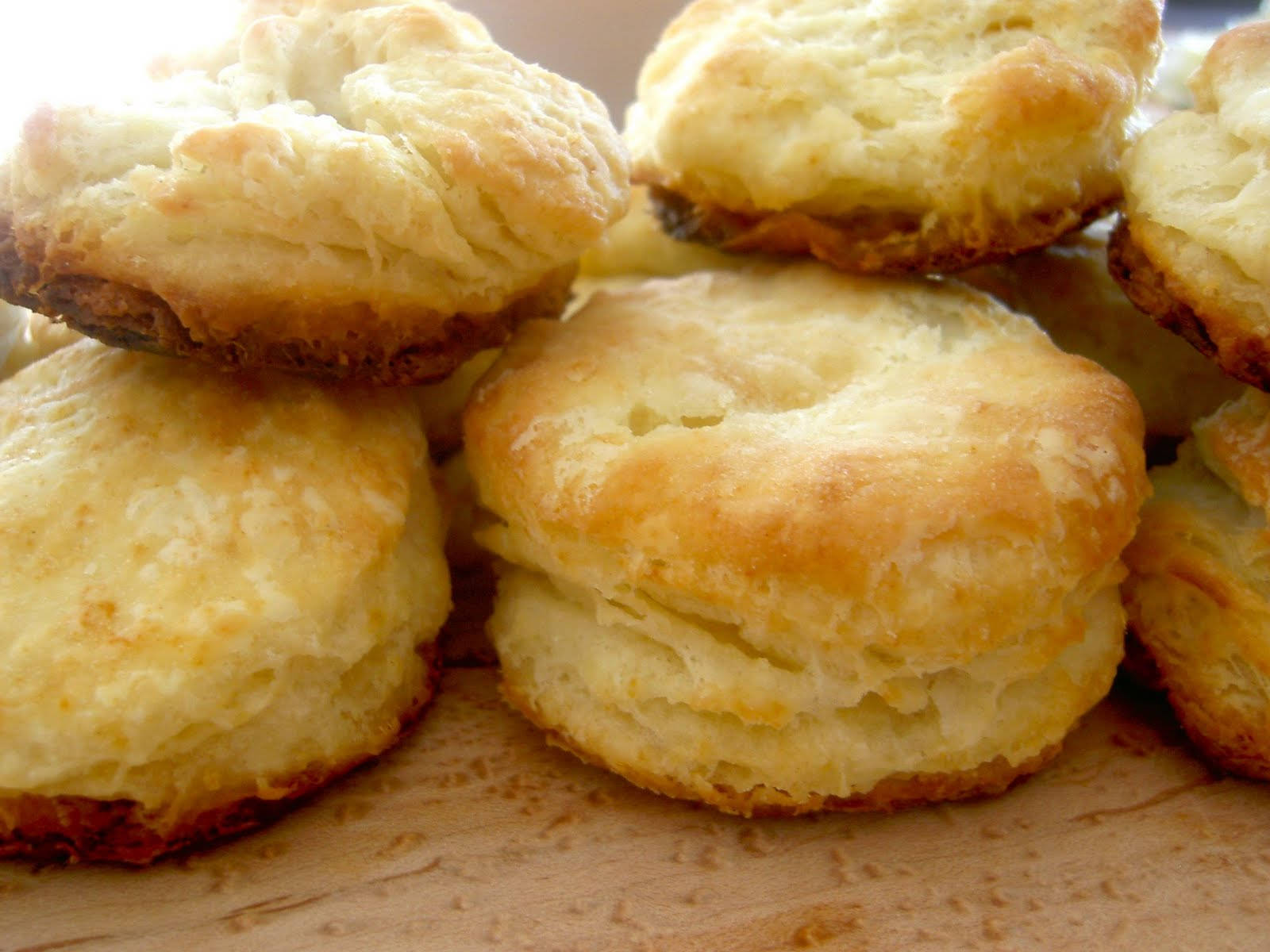 Close Up Buttermilk Cookie Background