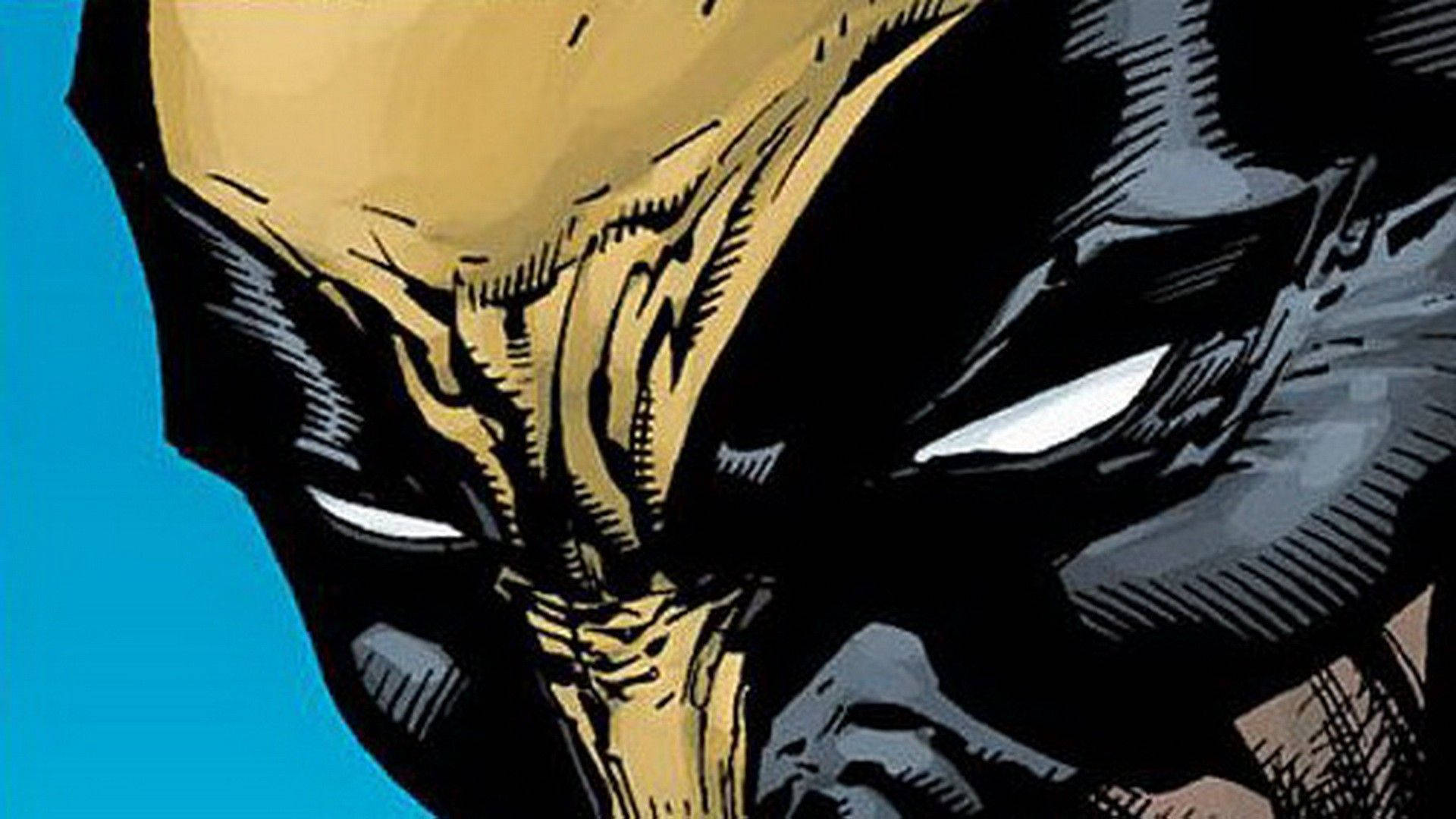 Close-up Cartoon Wolverine Background