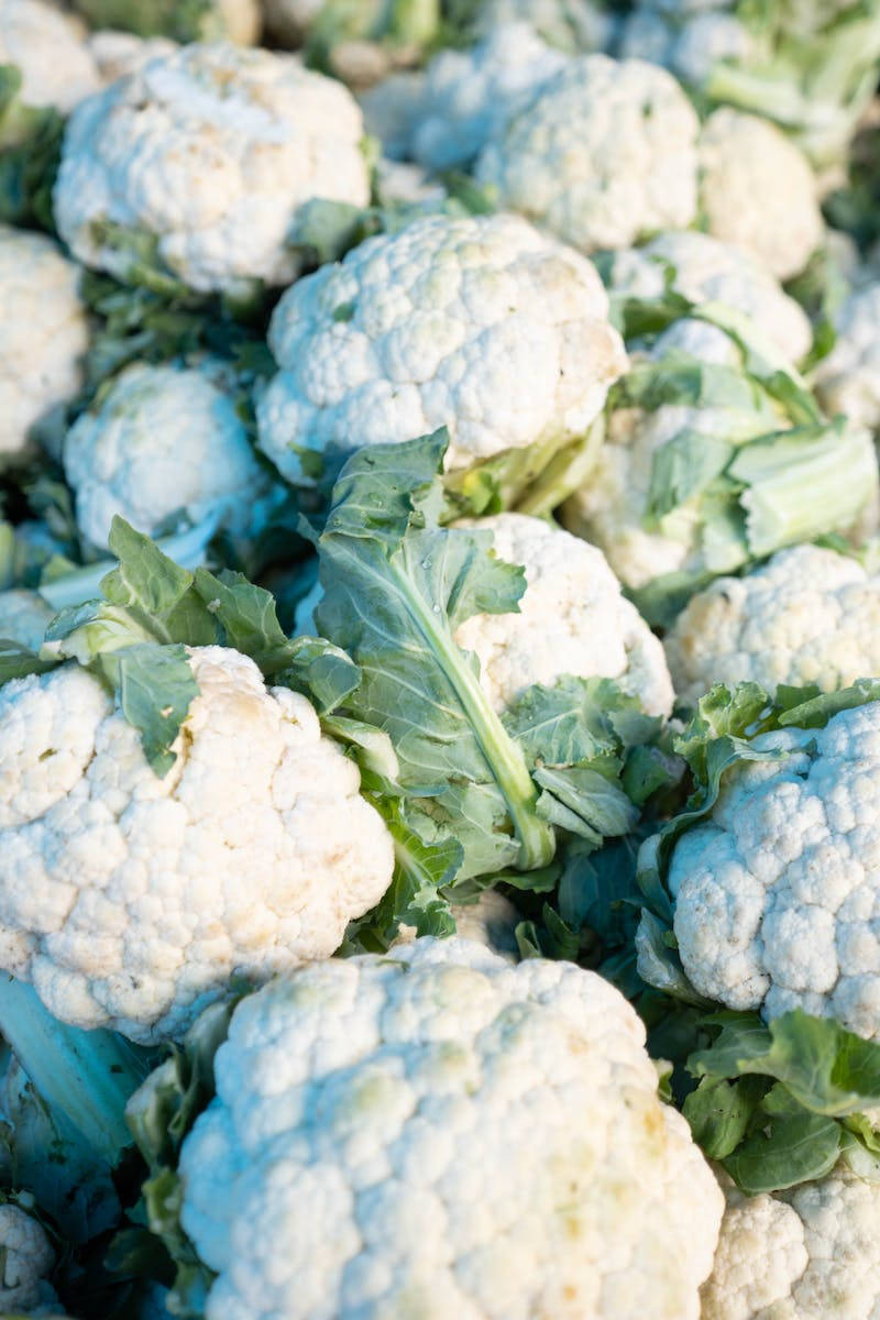 Close Up Cauliflower Background