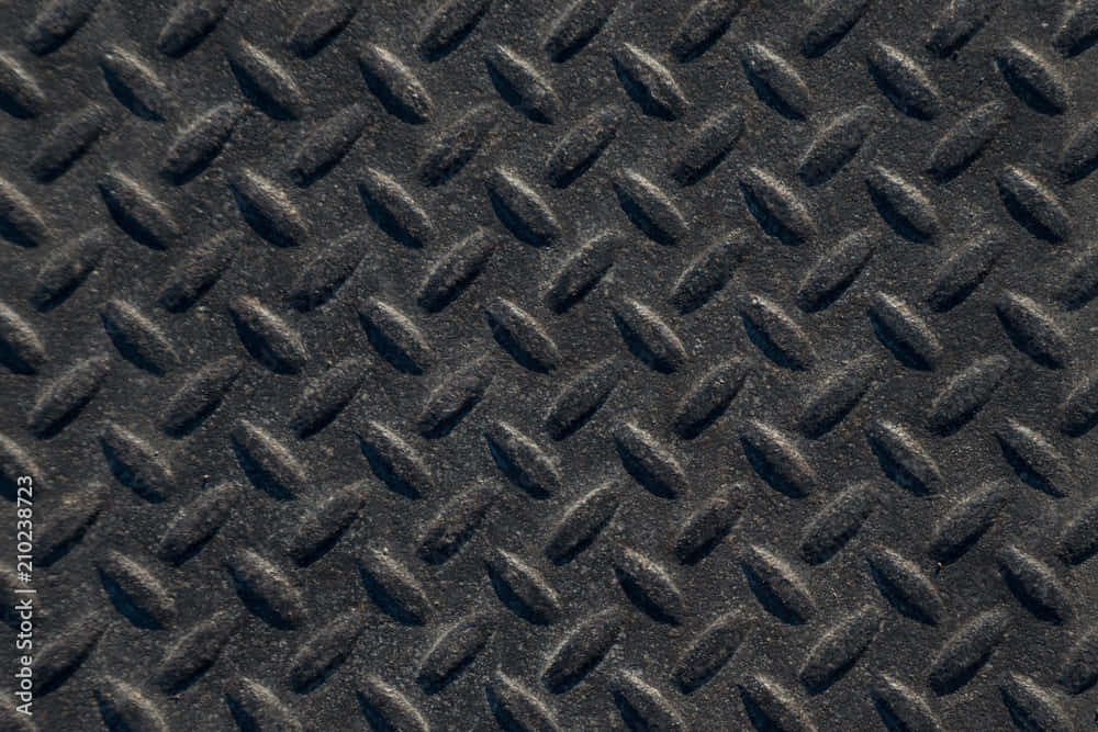 Close-up Diamond Plate Background