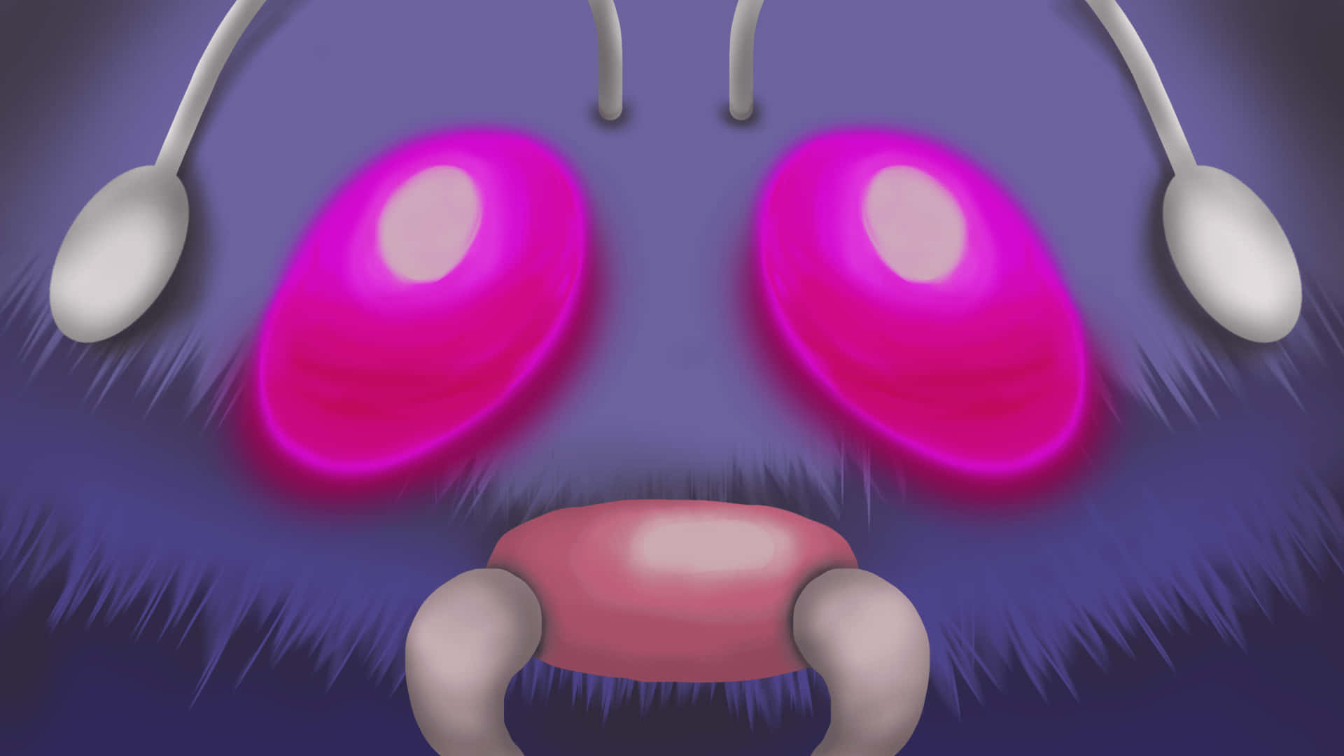 Close-up Graphic Of Venonat Background