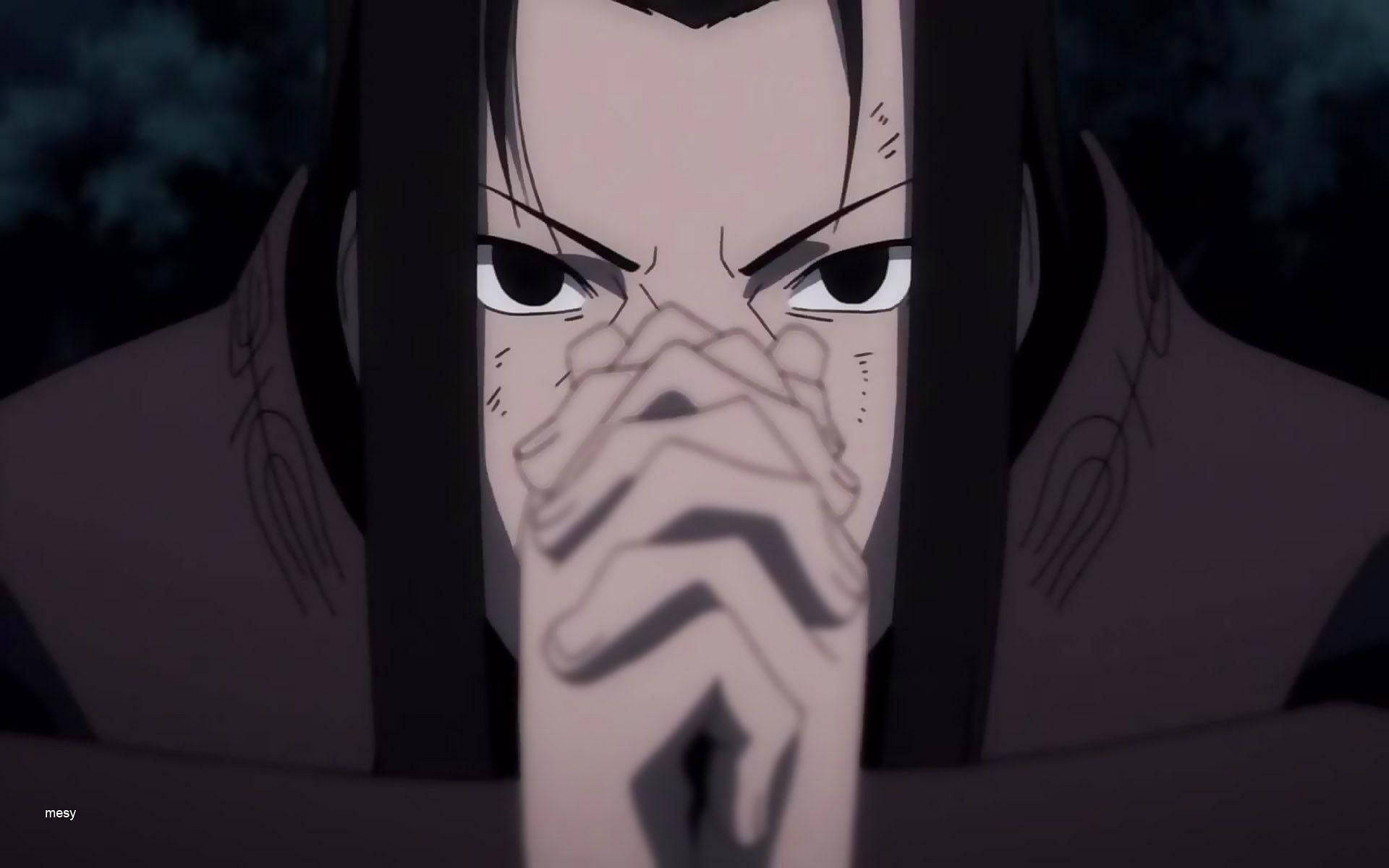 Close-up Hashirama Phone Hands Clasped Background