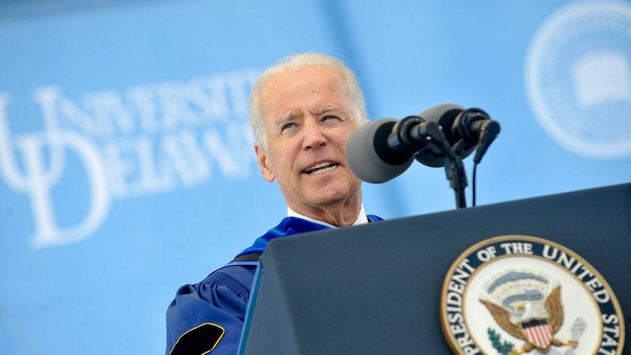 Close-up Joe Biden University Of Delaware Background