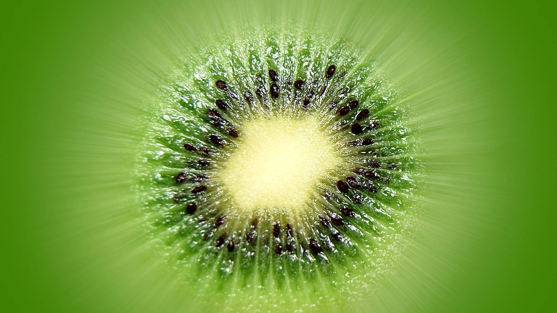 Close Up Kiwi Core Background