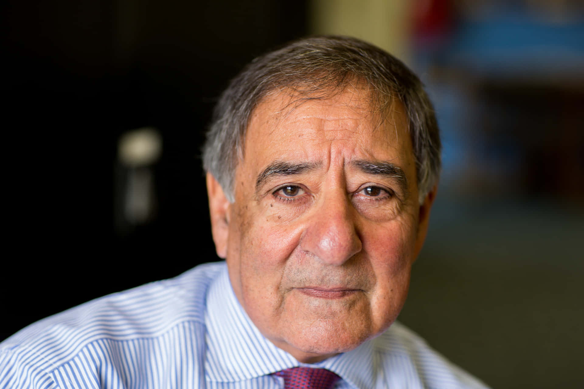 Close-up Leon Panetta Photo Background