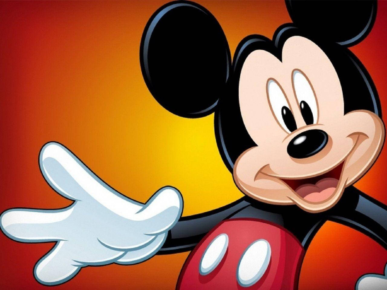 Close Up Mickey Mouse Hd Background