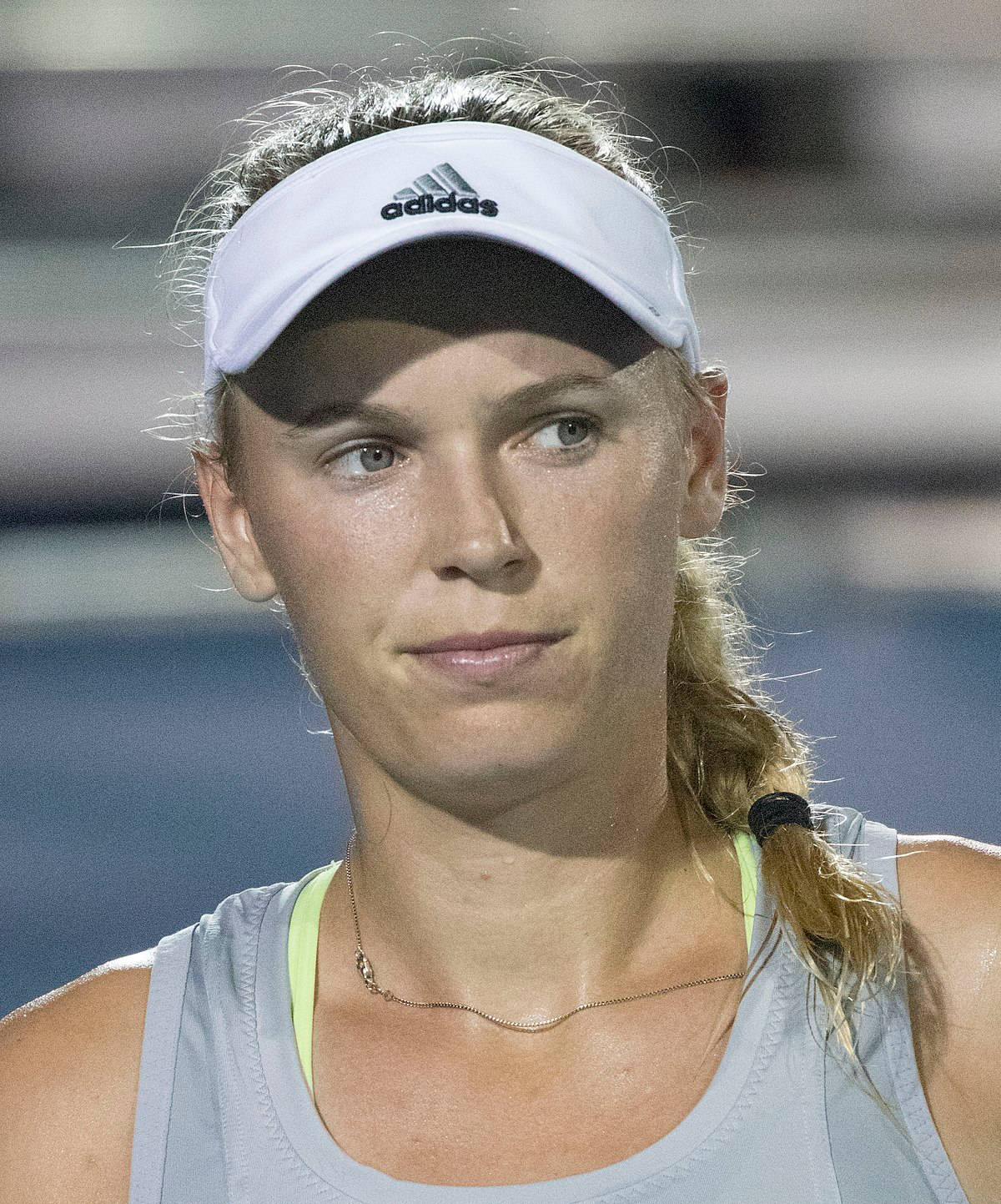 Close Up Of Caroline Wozniacki Background