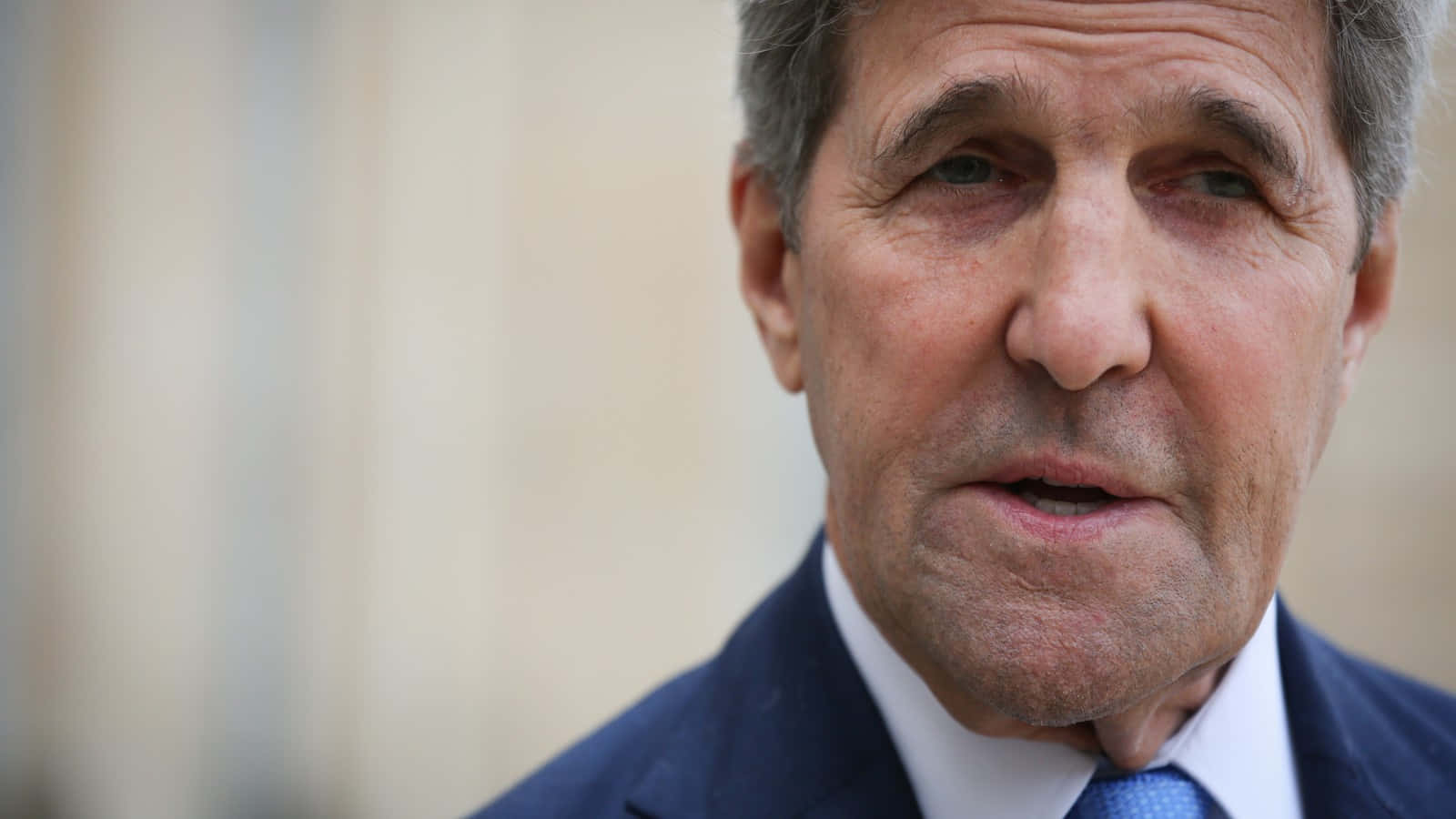 Close-up Of John Kerry