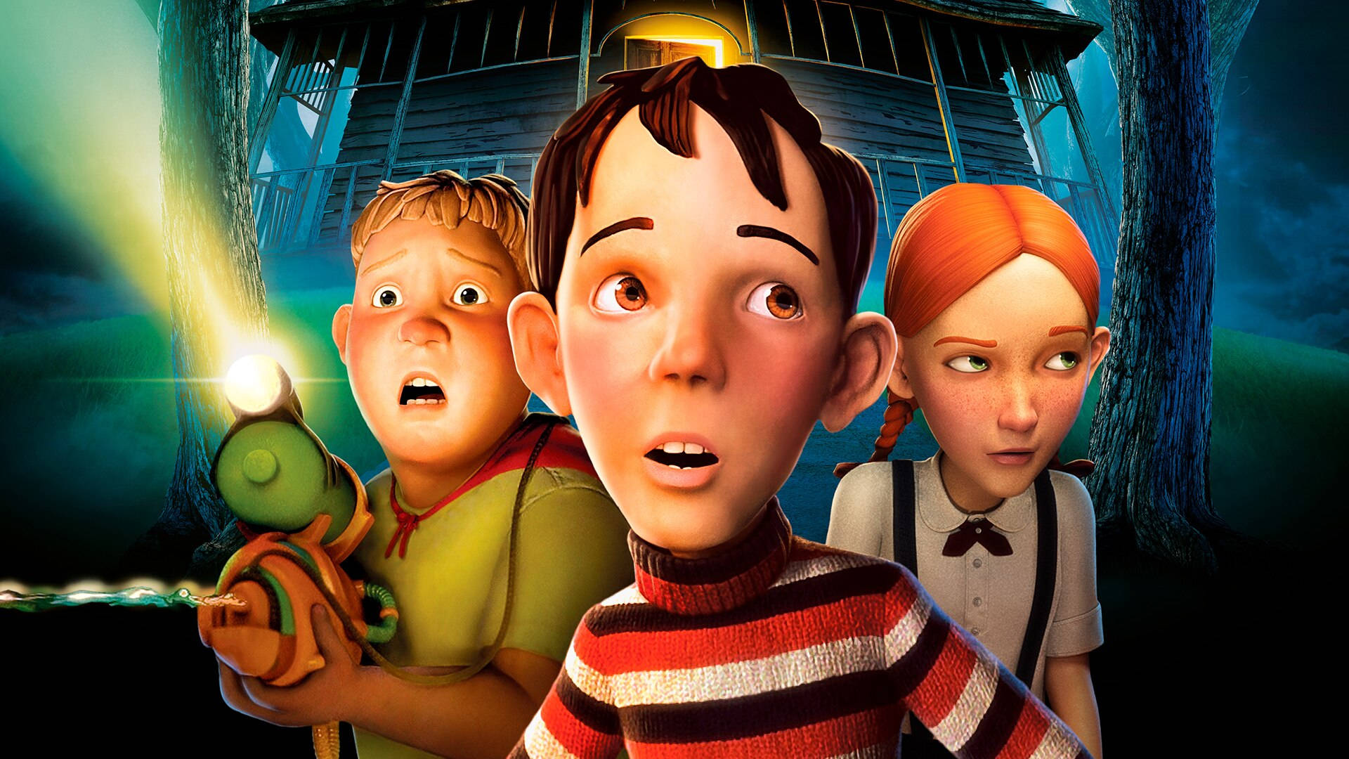 Close-up Of Kids Monster House Background