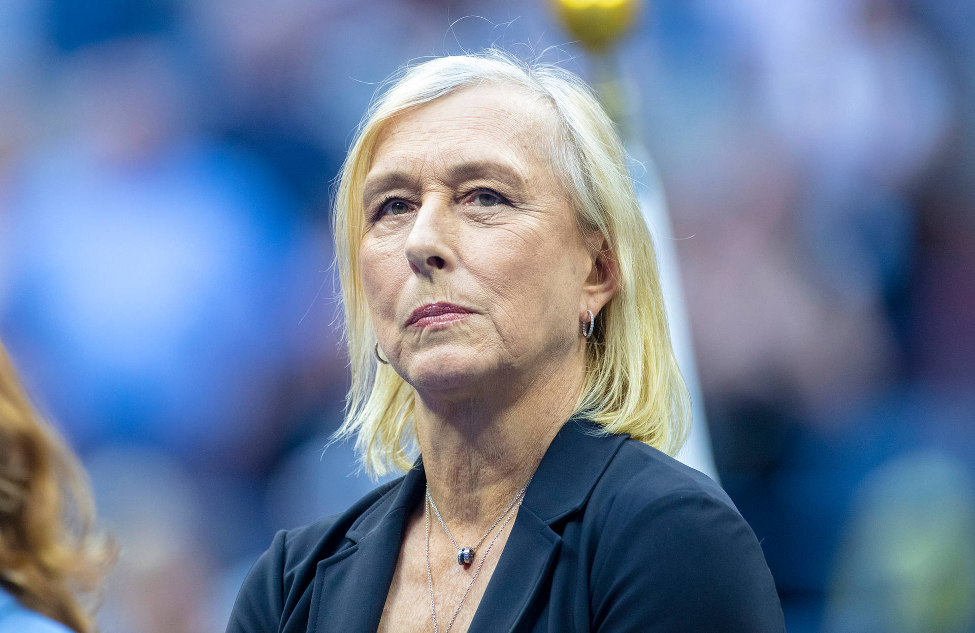 Close-up Of Martina Navratilova Background