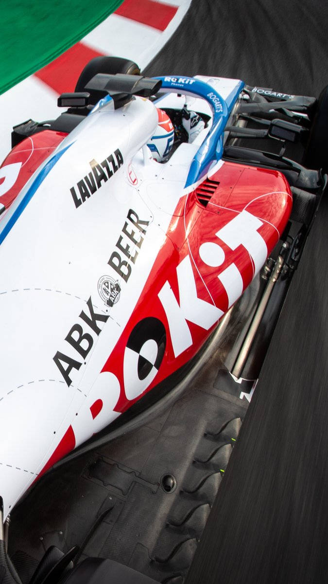 Close-up Of Print Text On Williams Car