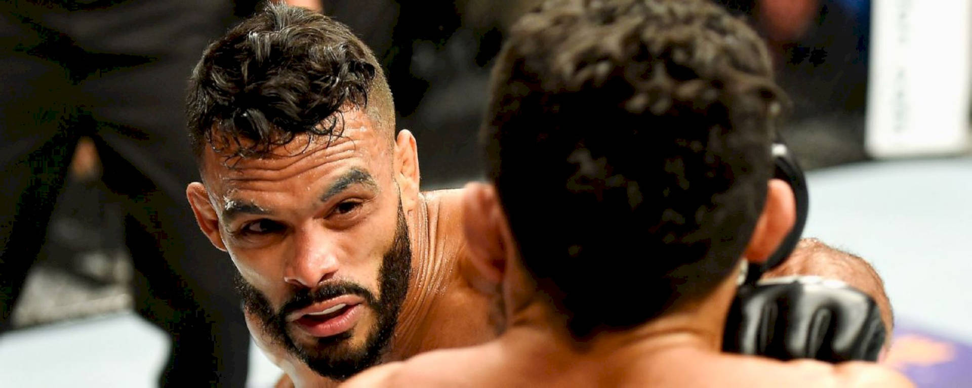 Close-up Of Rob Font During Match Background