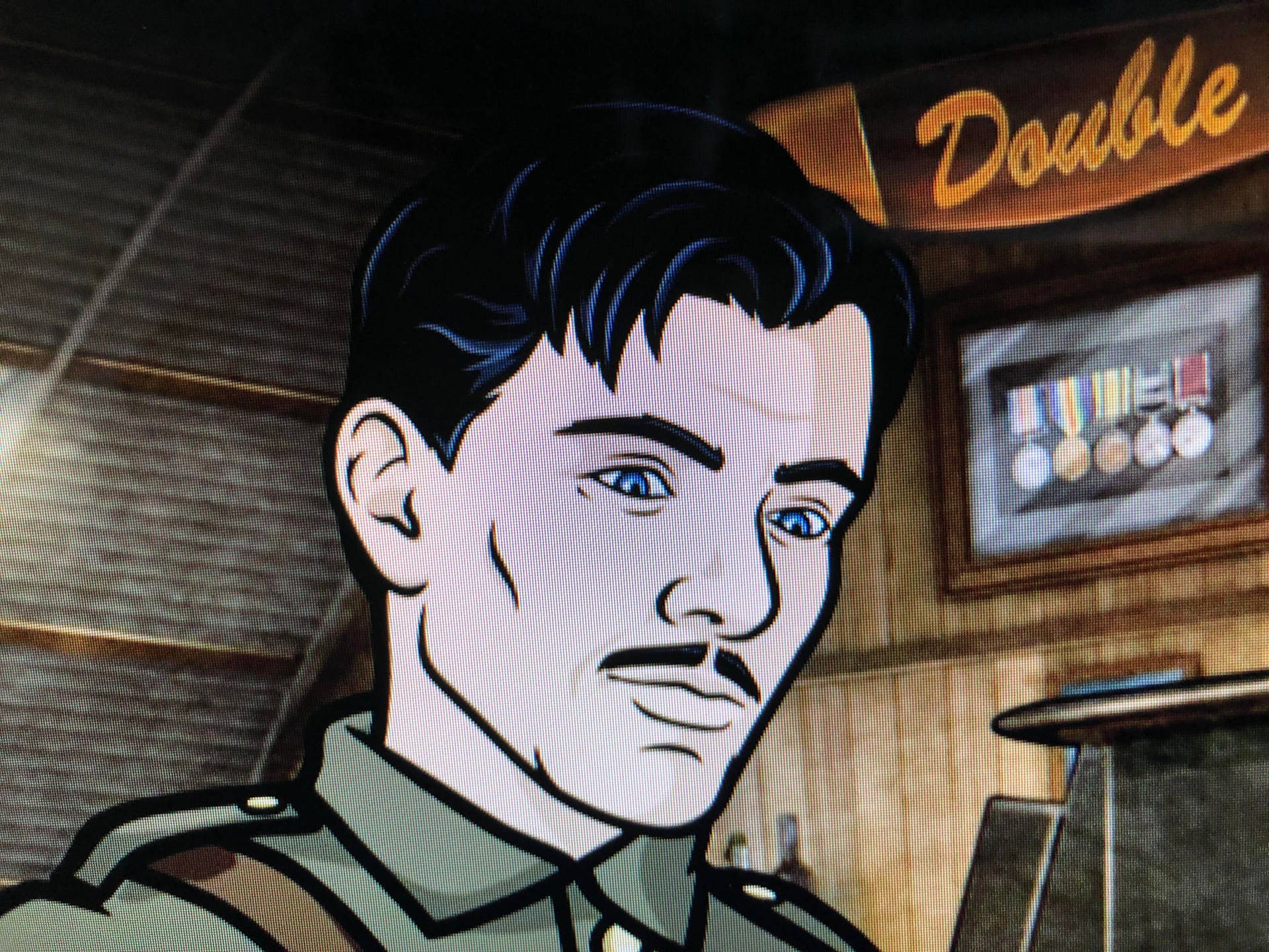 Close-up Of Sterling Archer Background