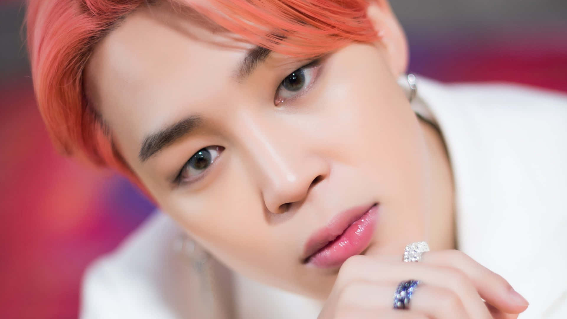 Close-up Photo Of Jimin Hd Background