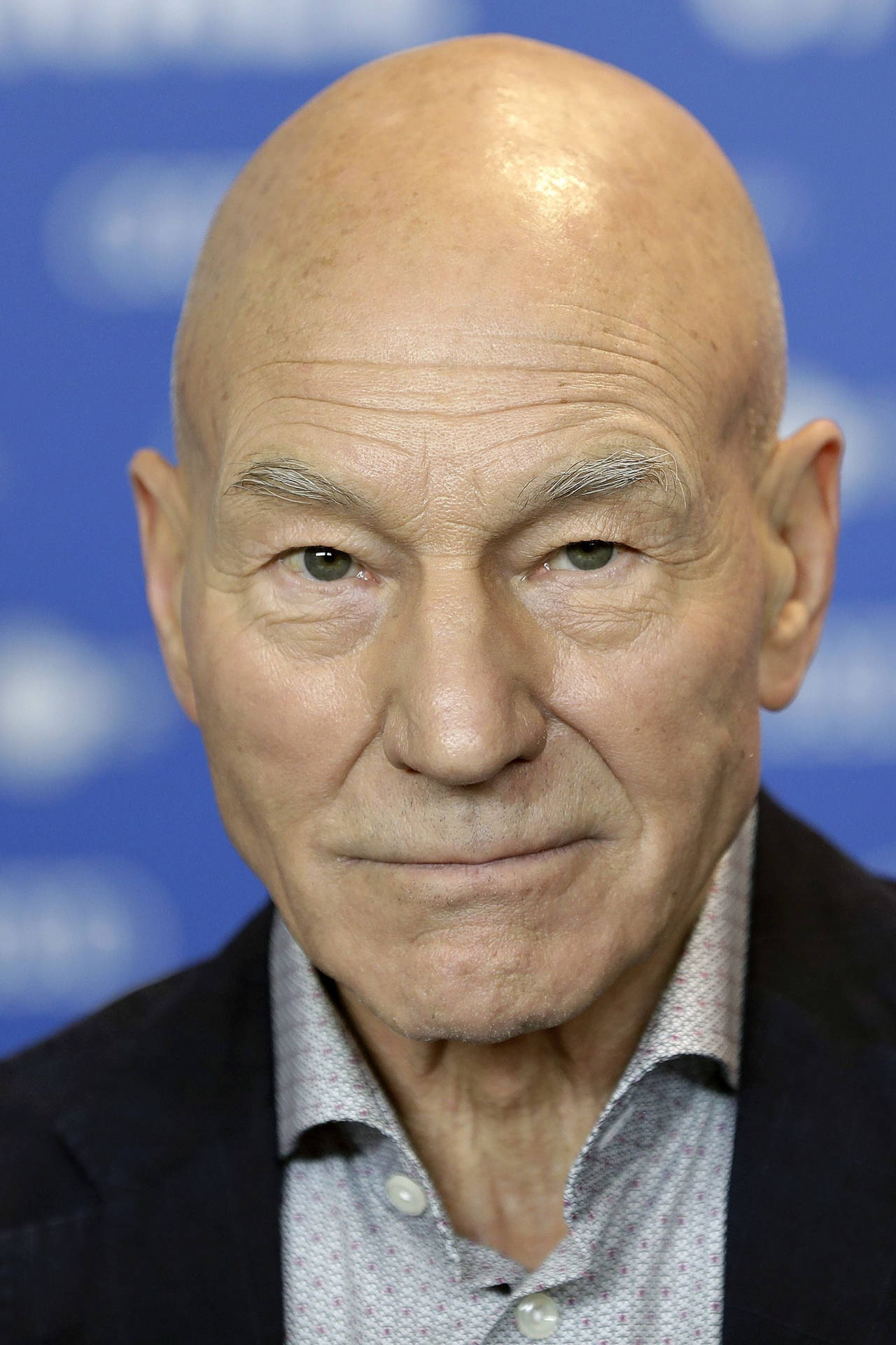 Close-up Photo Of Patrick Stewart Background