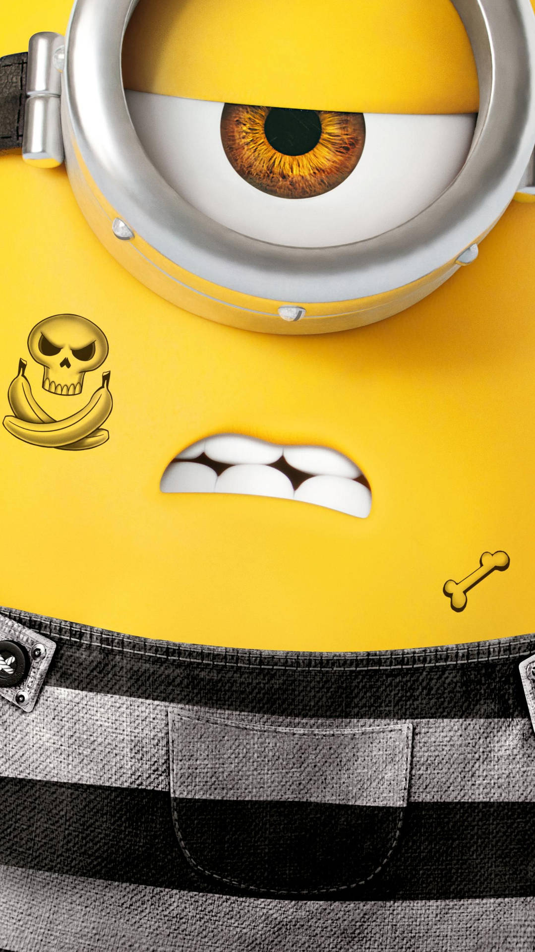 Close-up Portrait Minion Despicable Me 3