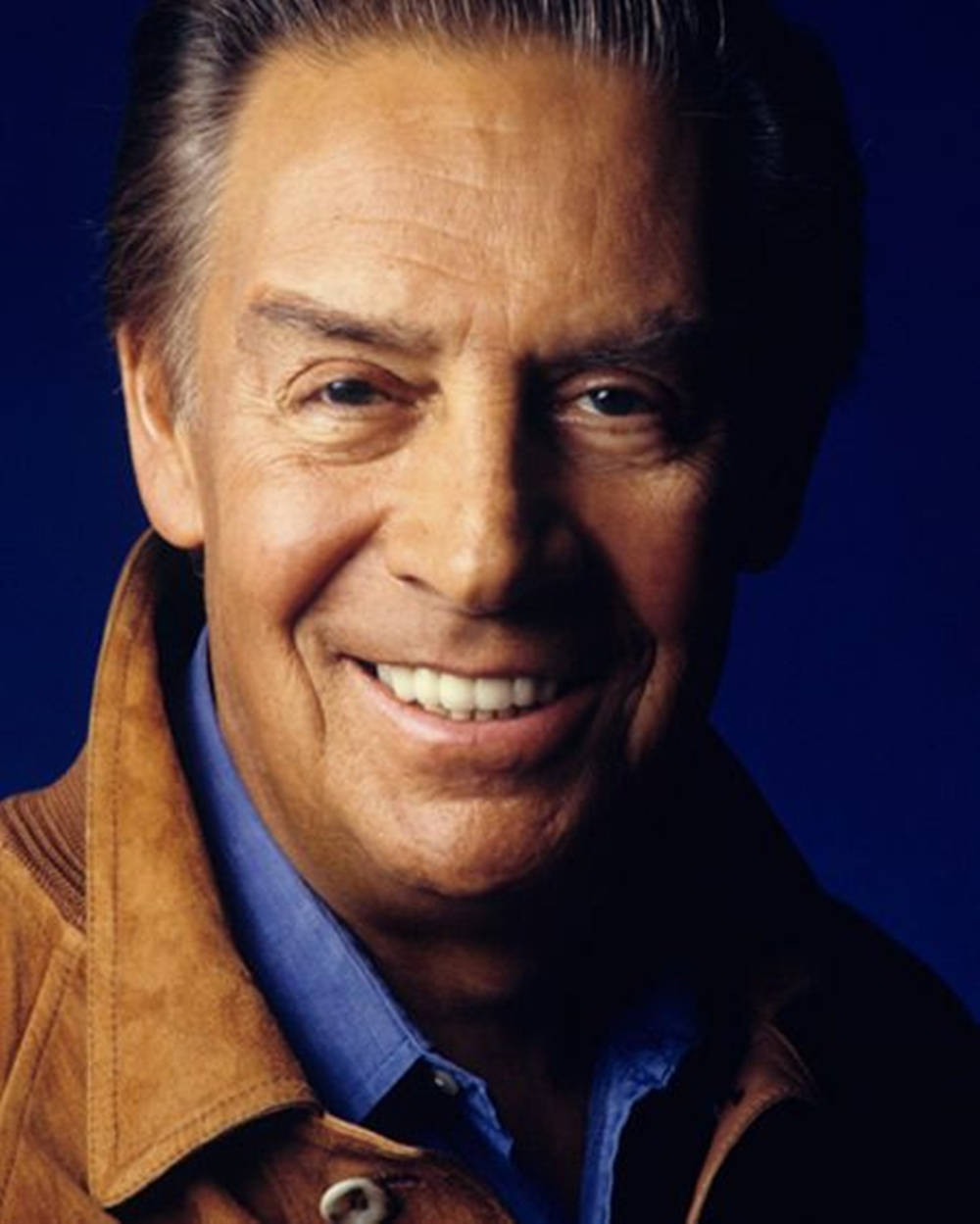 Close-up Portrait Of Actor Jerry Orbach Background