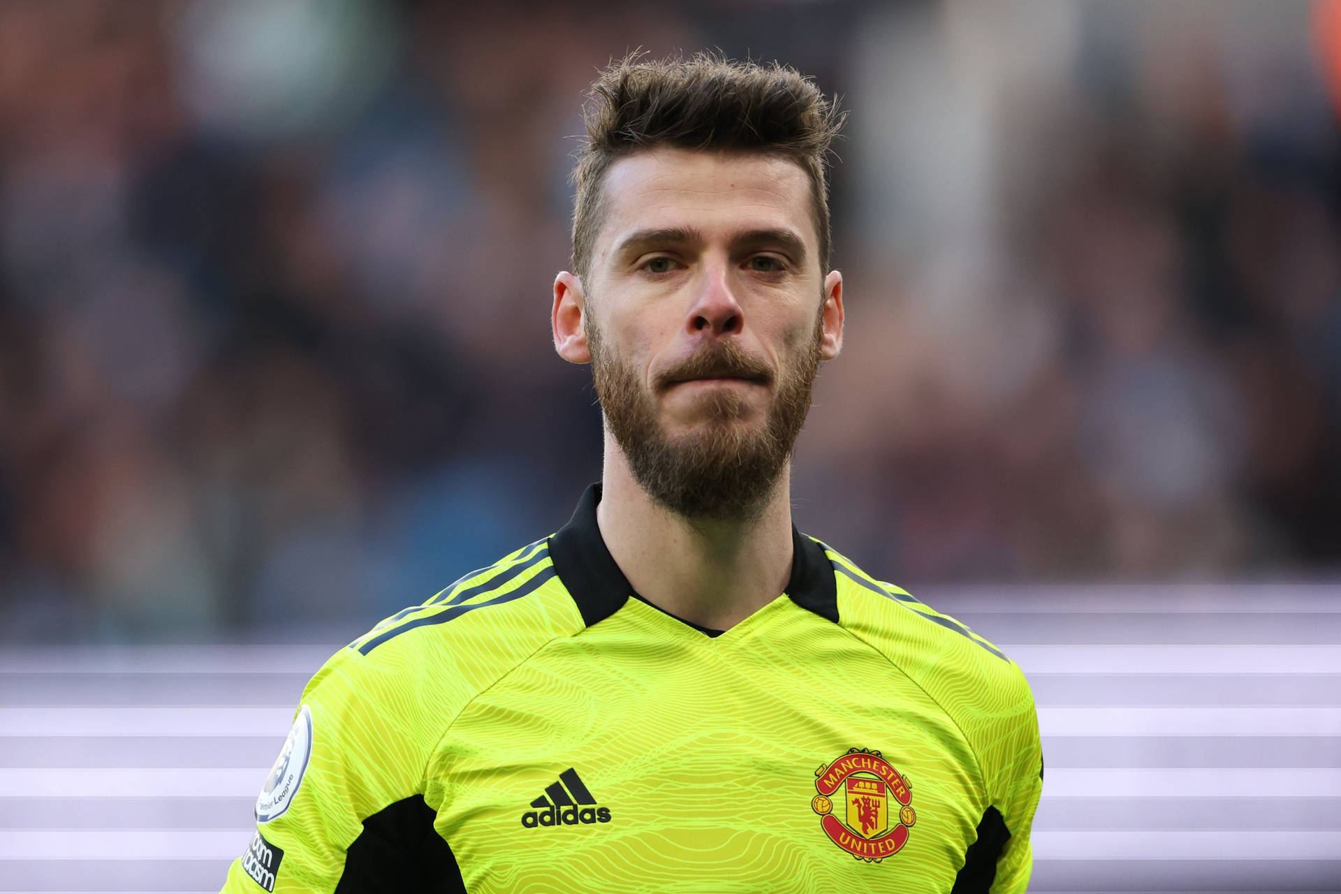 Close-up Portrait Of David De Gea Background