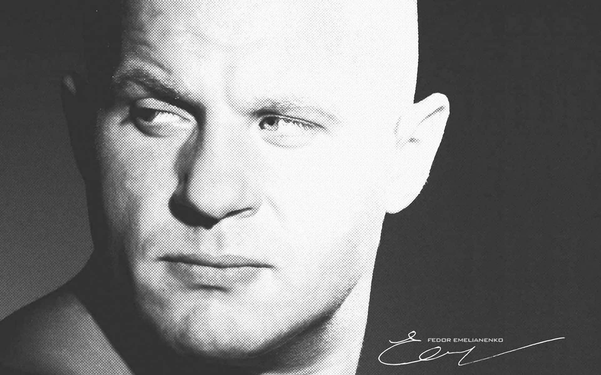 Close-up Portrait Of Renowned Mma Fighter, Fedor Emelianenko Background