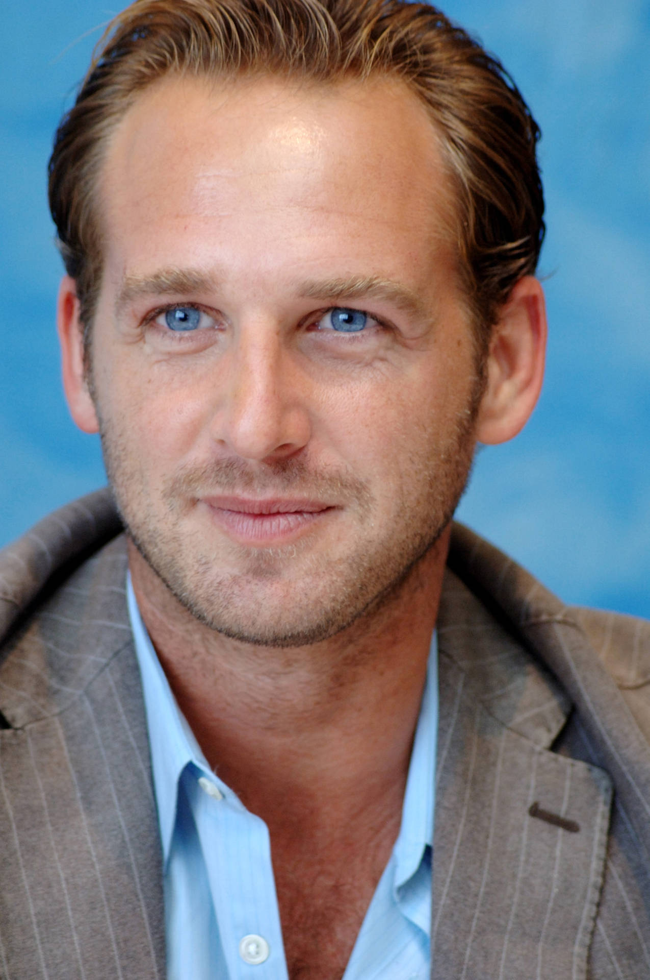 Close-up Portrait Of The Blue-eyed American Celebrity, Josh Lucas