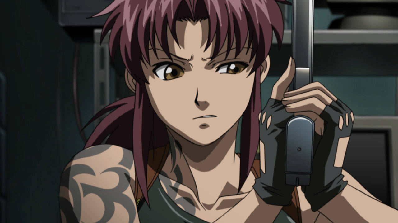 Close-up Revy Black Lagoon Background