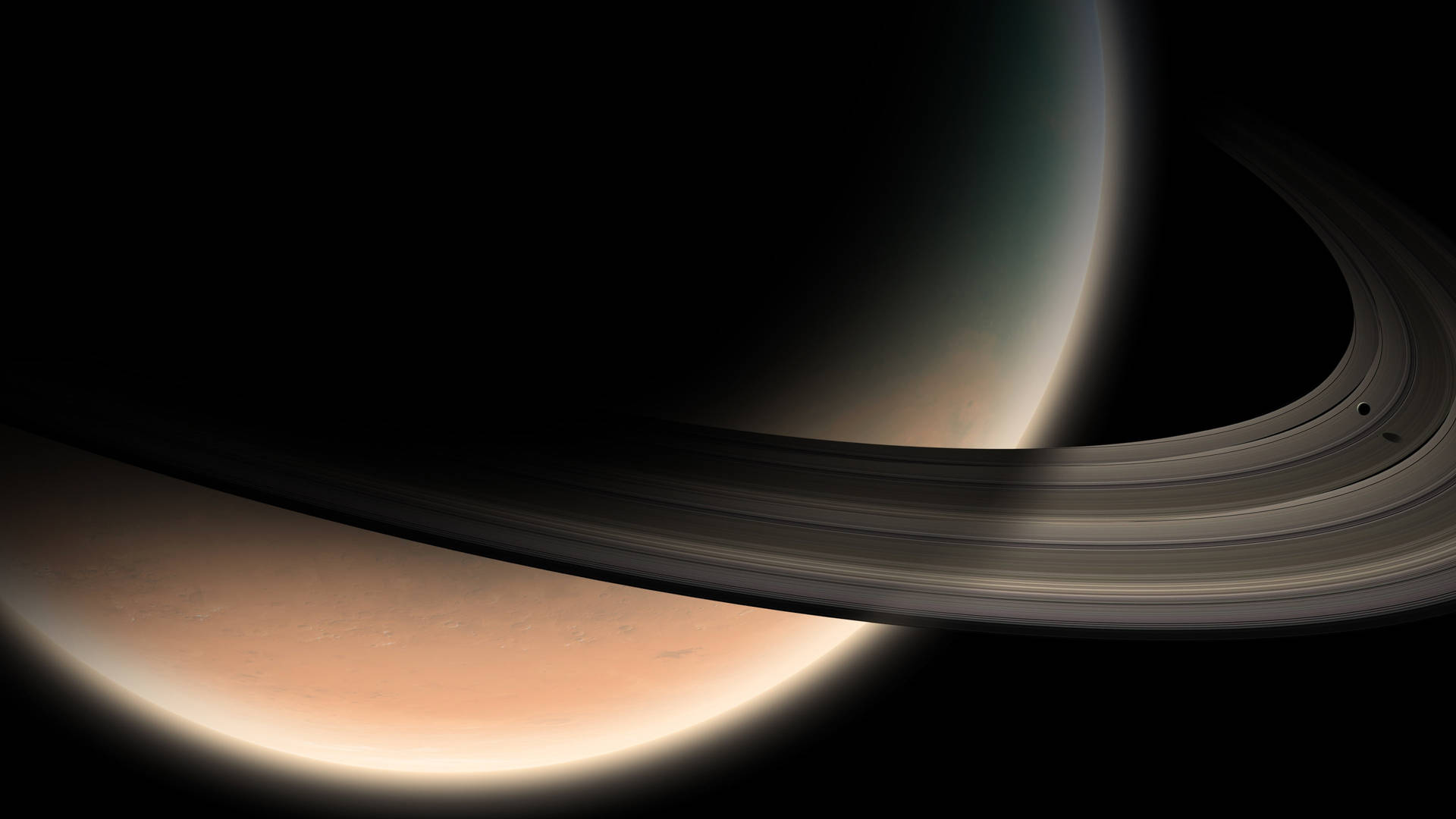 Close-up Saturn 4k