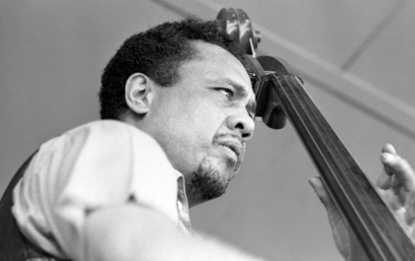 Close-up Shot Of Charles Mingus