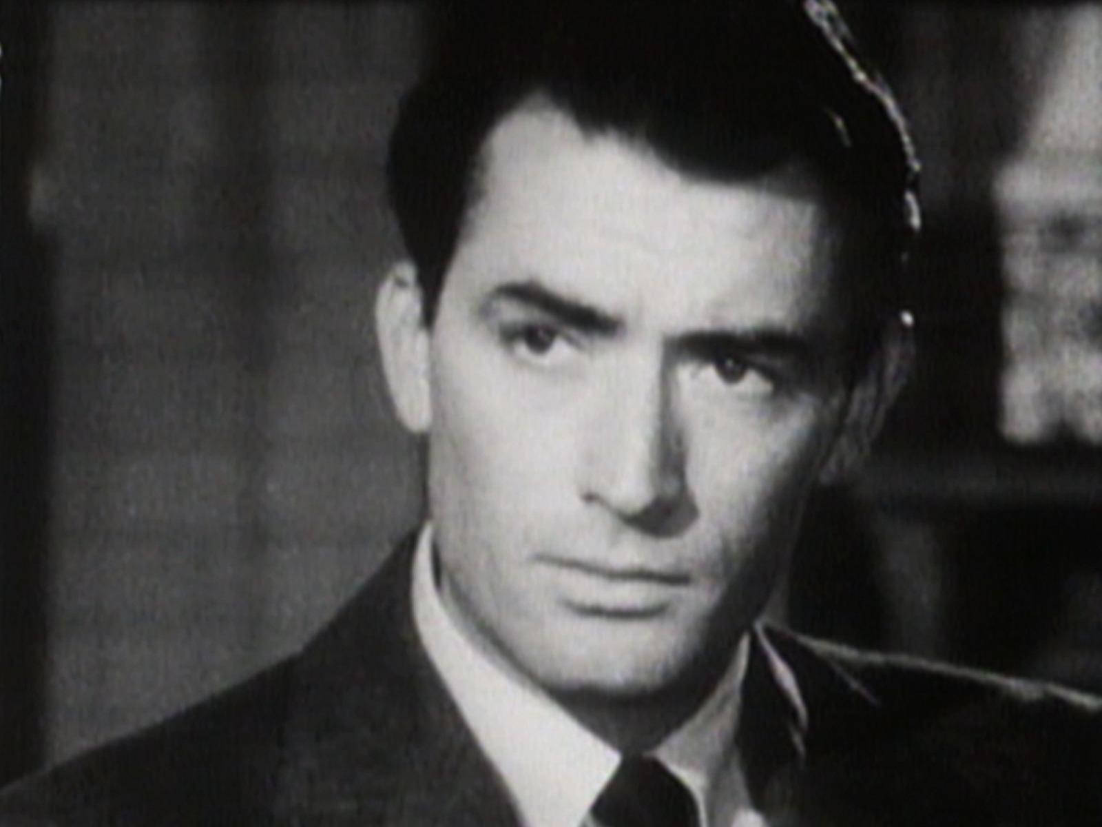 Close Up Shot Of Gregory Peck Background