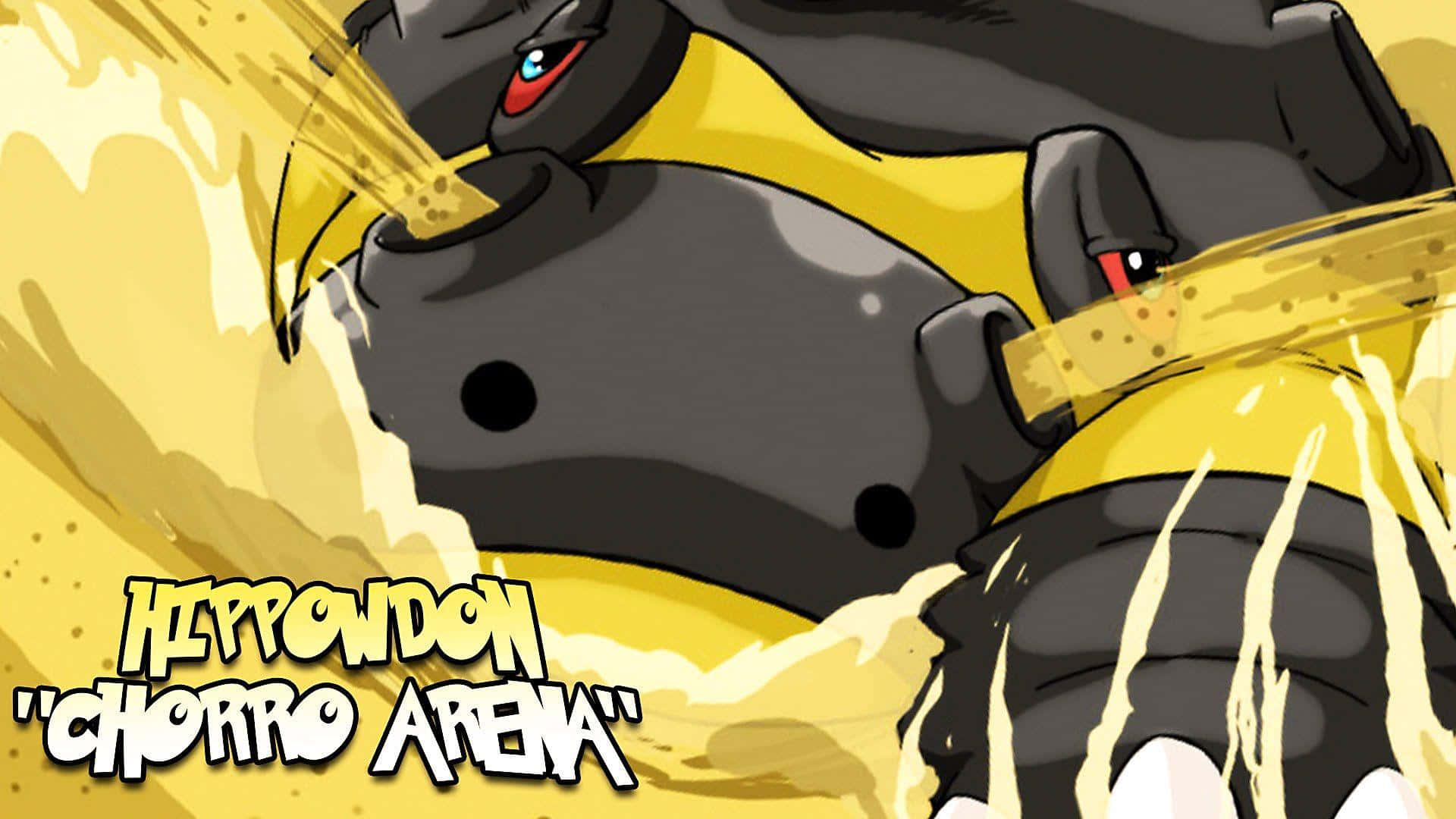 Close-up Shot Of Hippowdon Background