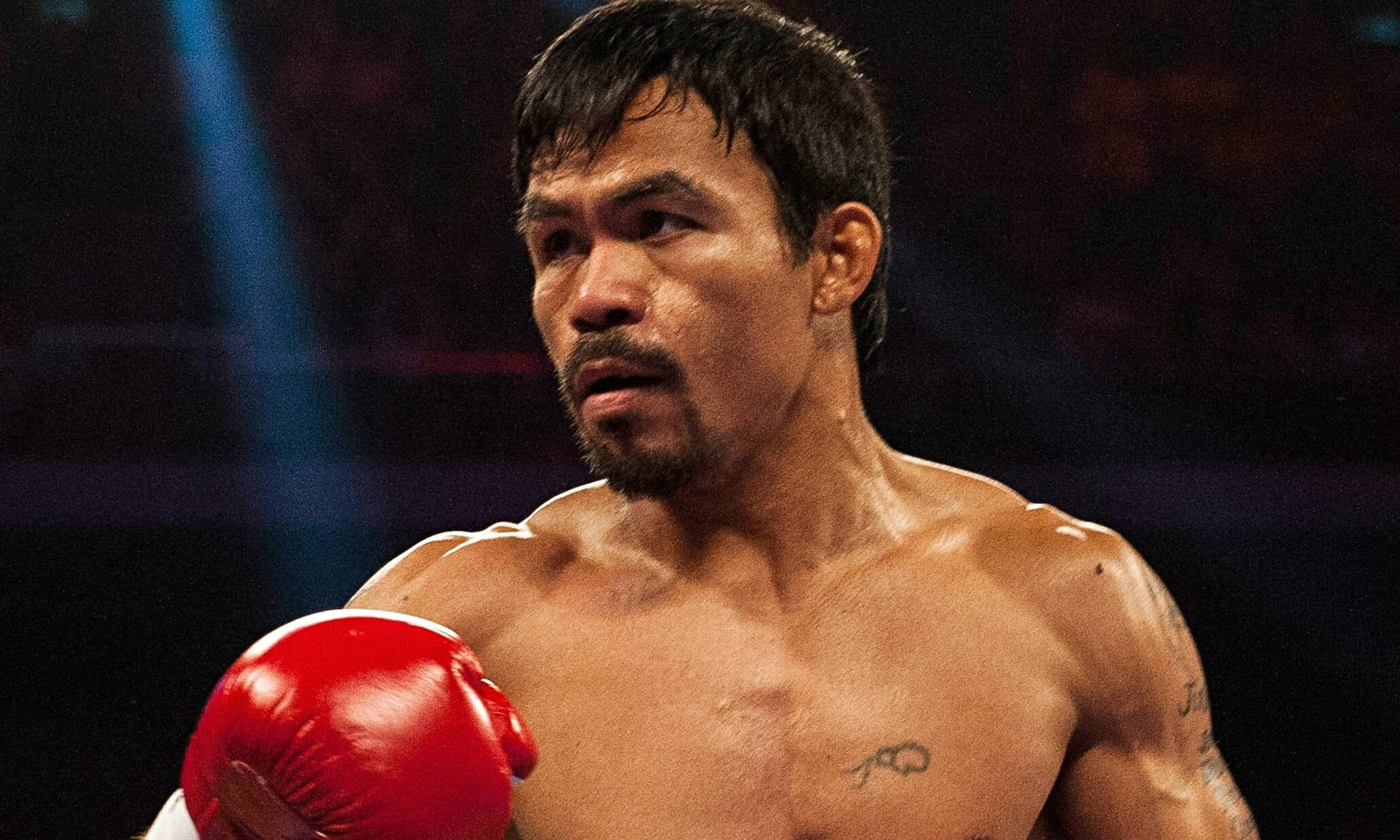 Close-up Shot Of Manny Pacquiao Background