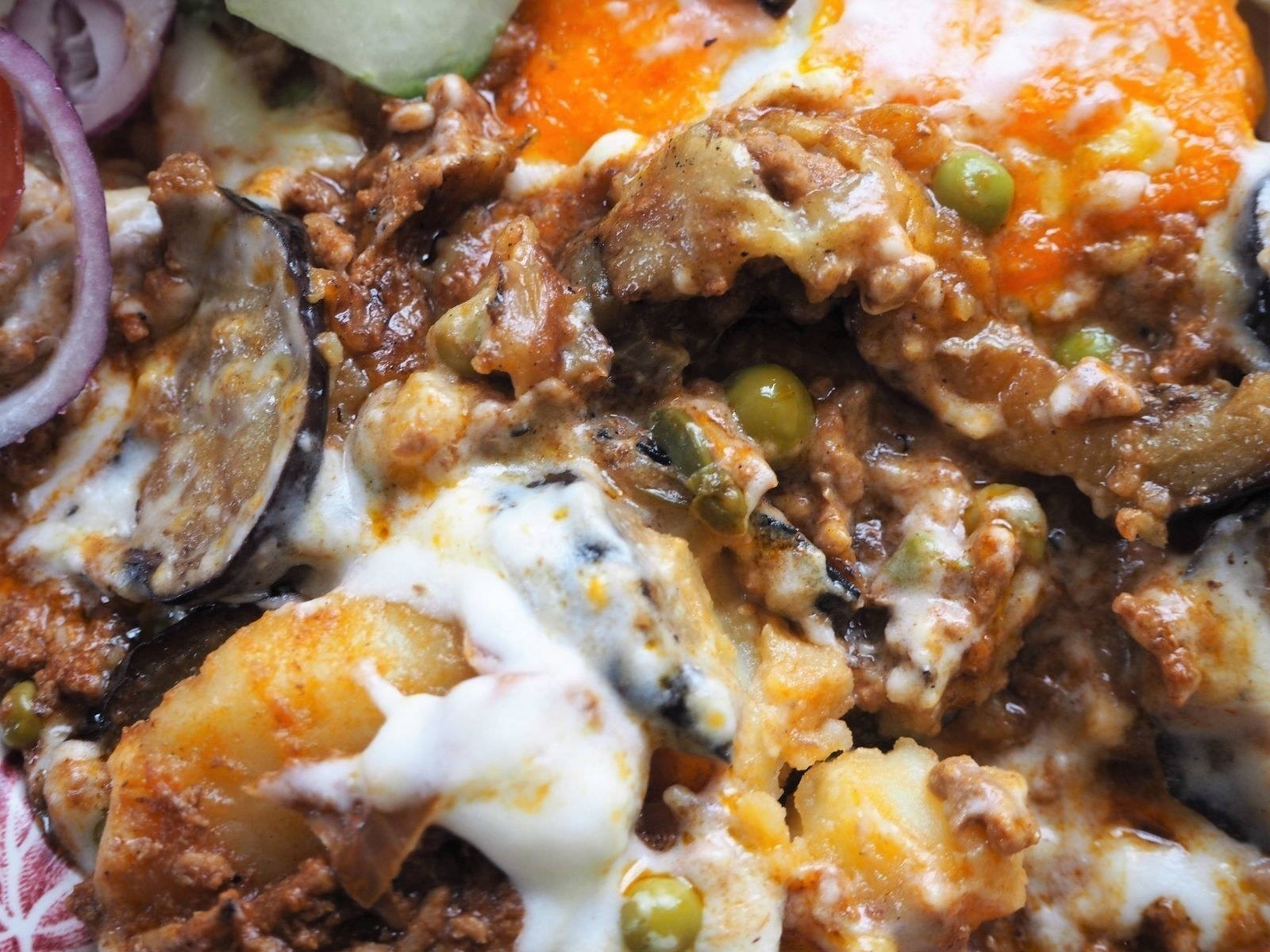 Close-up Shot Of Middle Eastern Moussaka